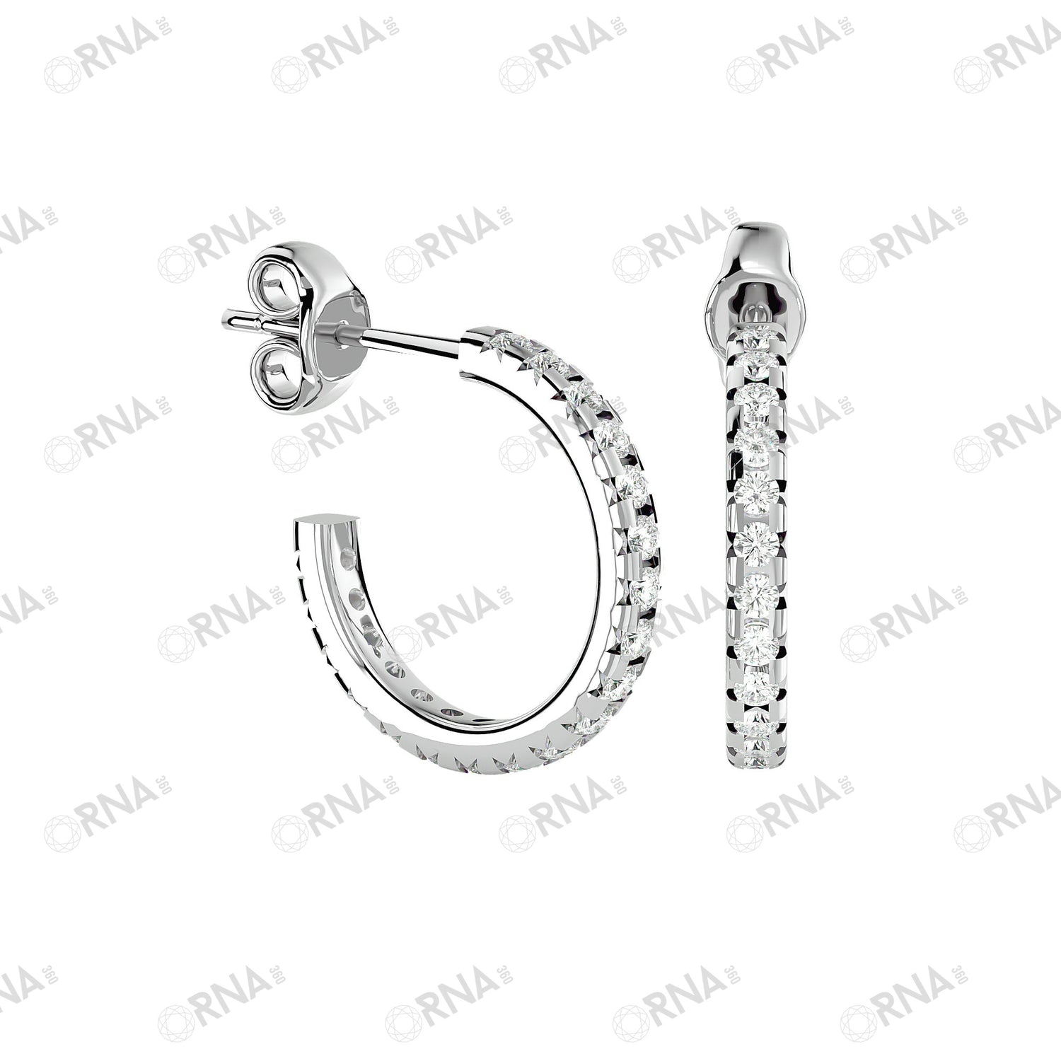 Orna Diamond Earring - HYER003
