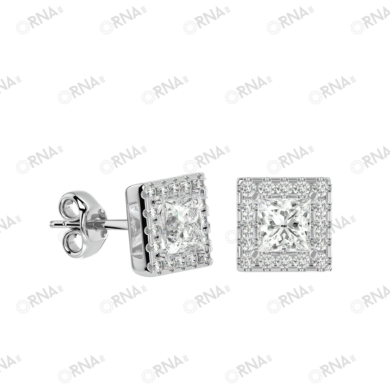 Orna Diamond Earring - HYER007