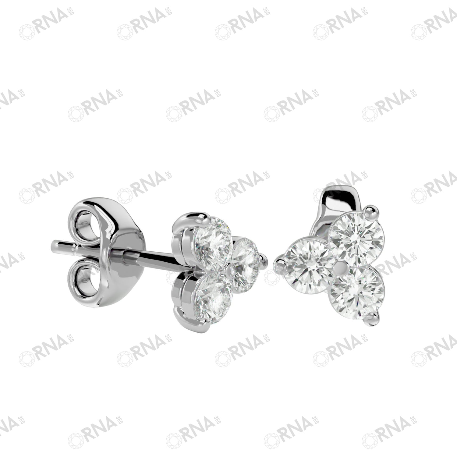 Orna Diamond Earring - HYER009