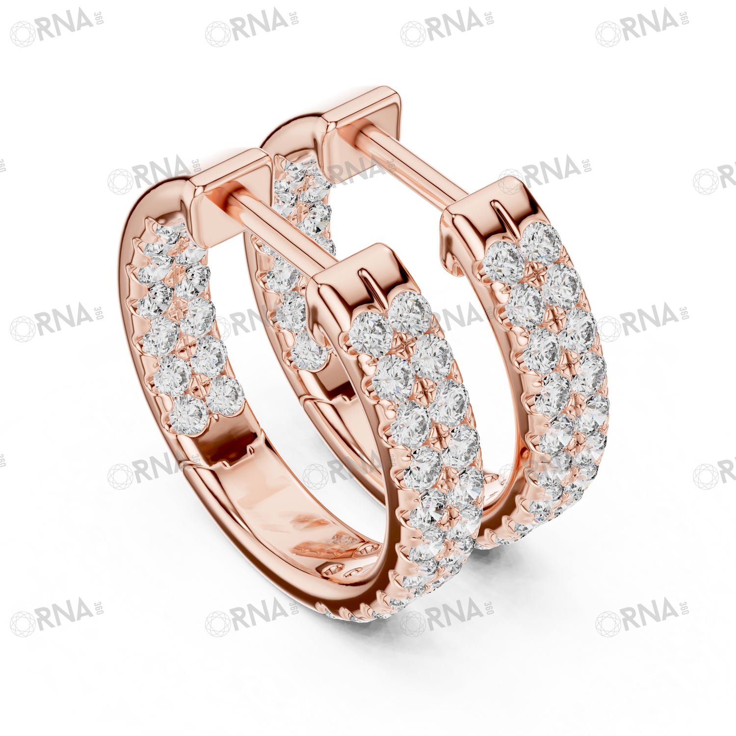 Orna Diamond Earring - HYER018