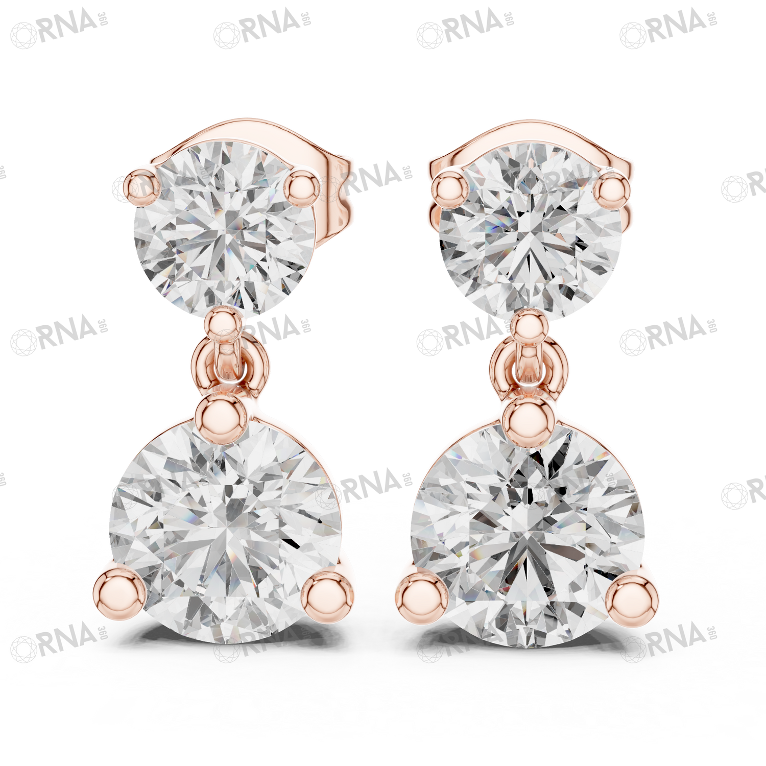 Orna Diamond Earring - HYER027