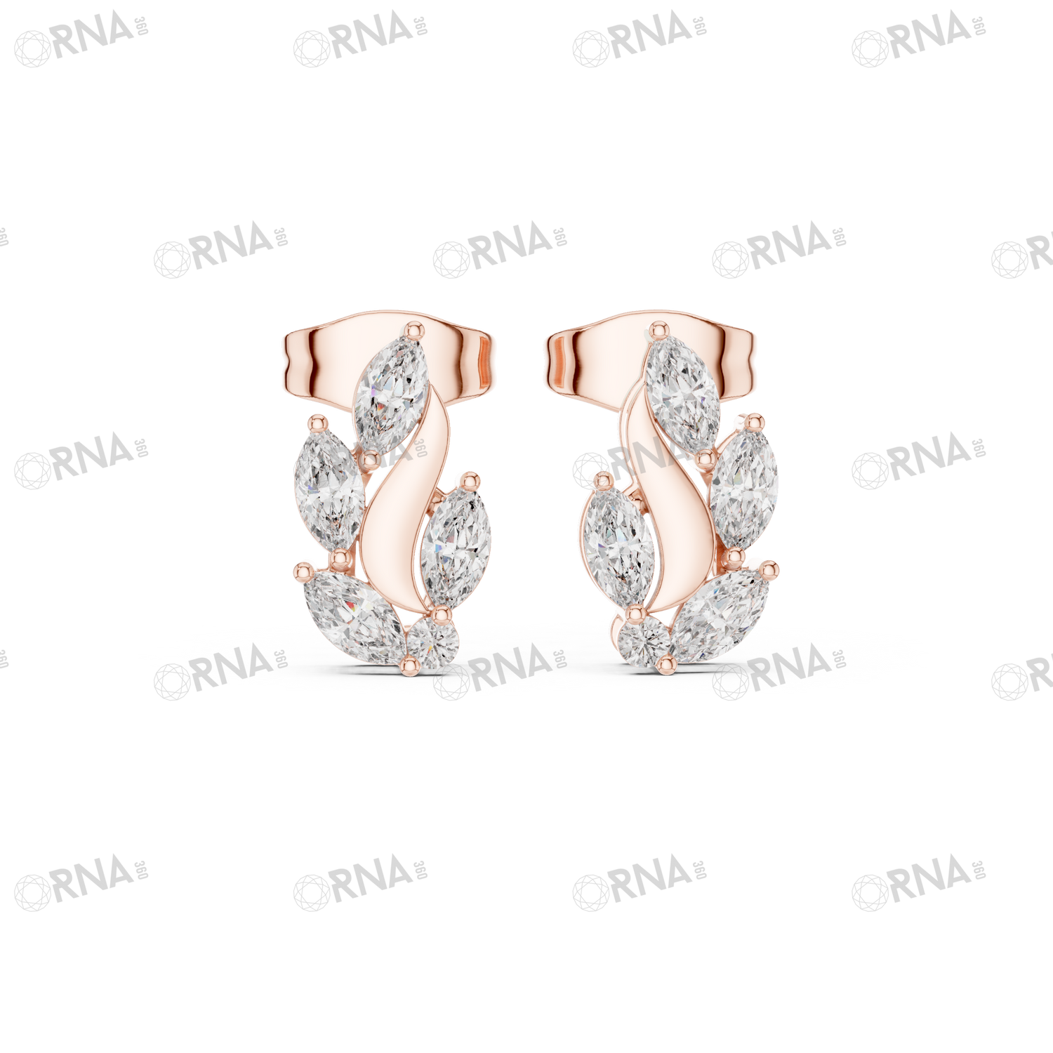 Orna Diamond Earring - HYER029