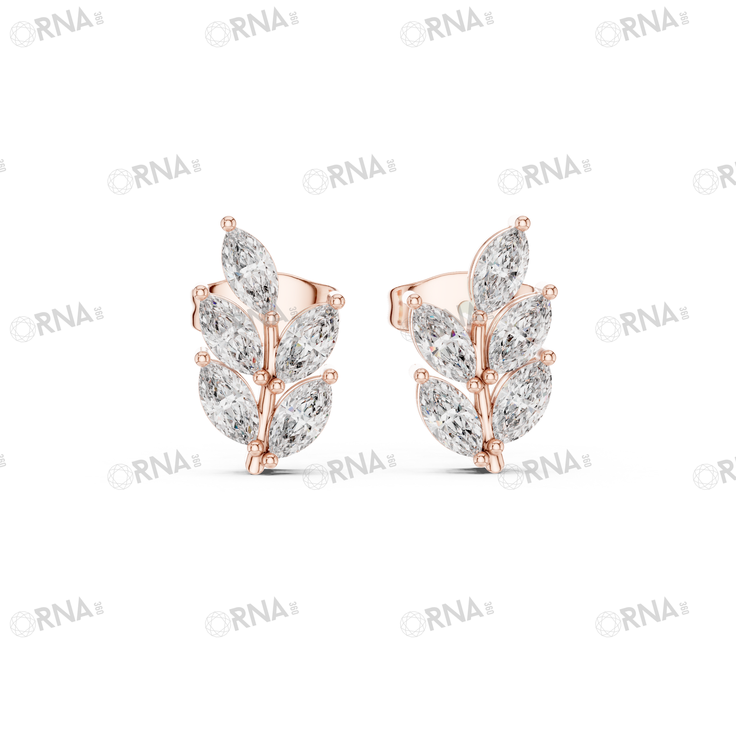 Orna Diamond Earring - HYER030