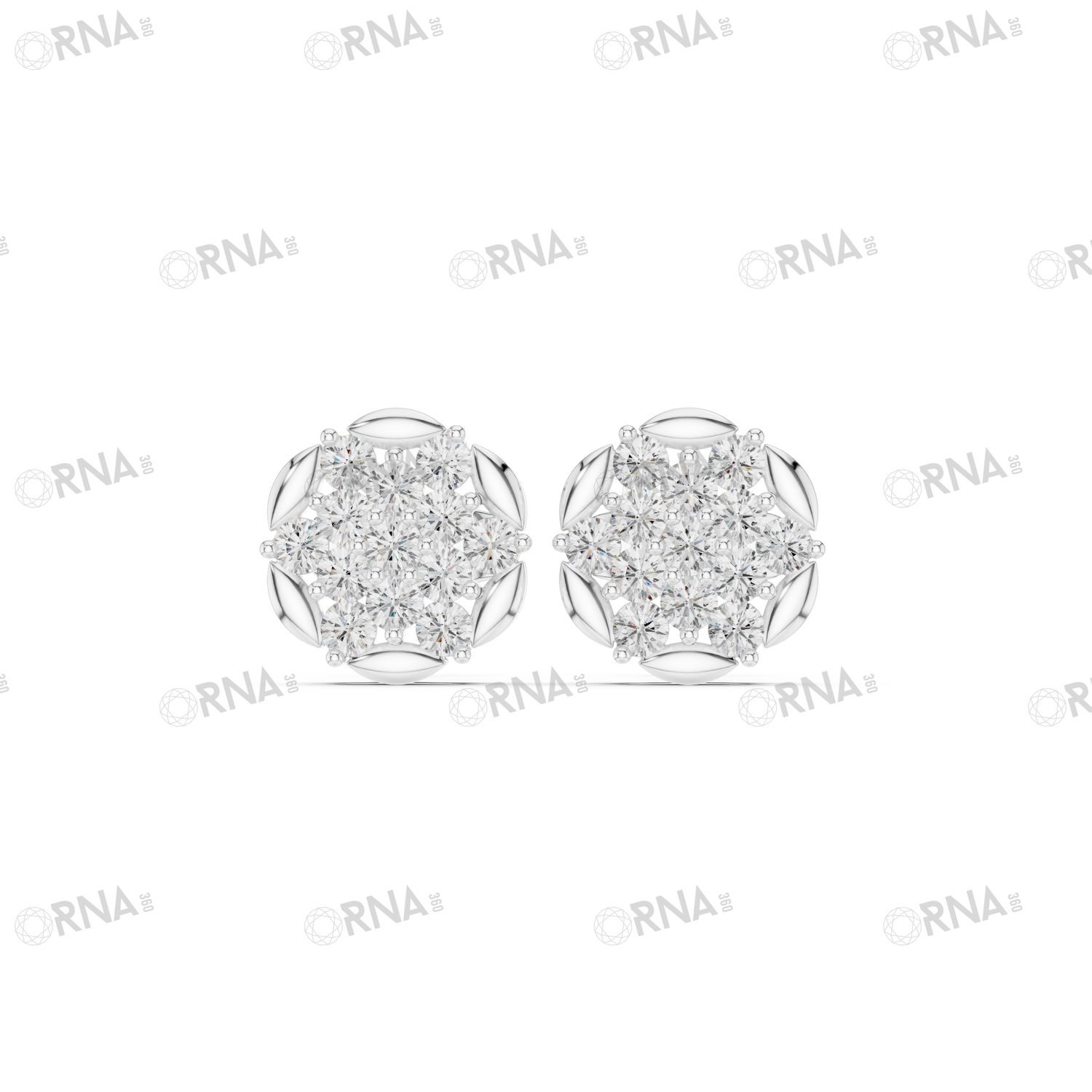 Orna Diamond Earring - HYER034