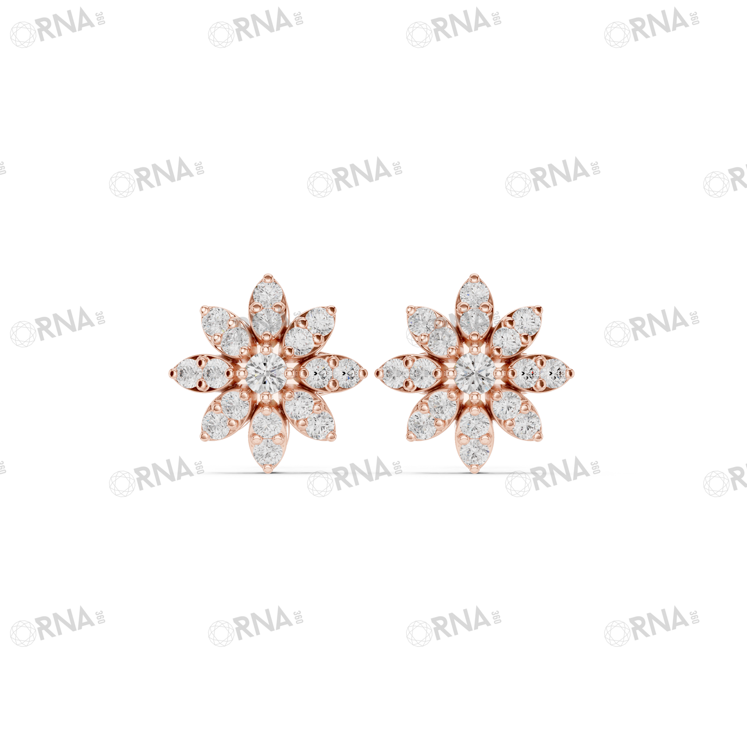 Orna Diamond Earring - HYER035