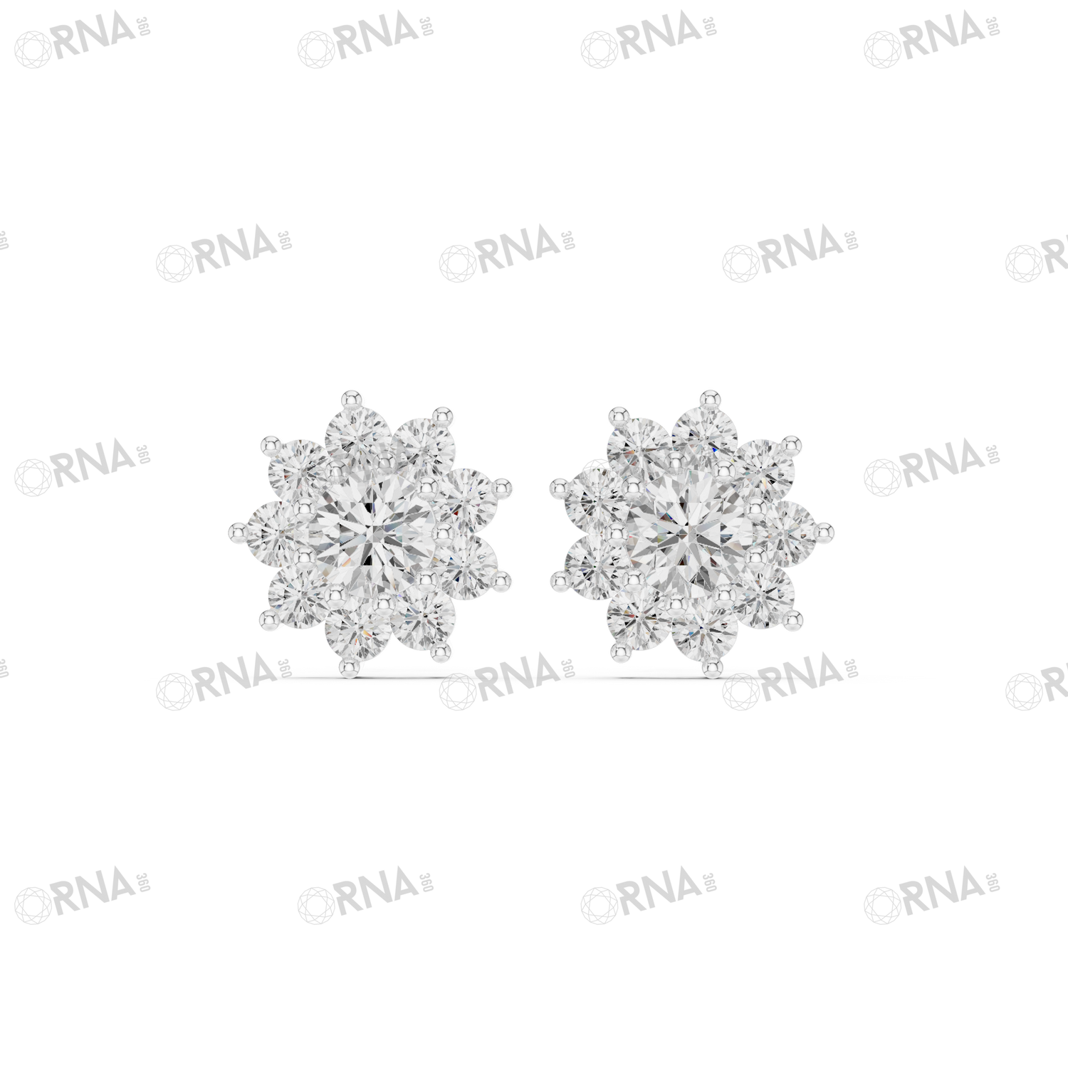 Orna Diamond Earring - HYER037