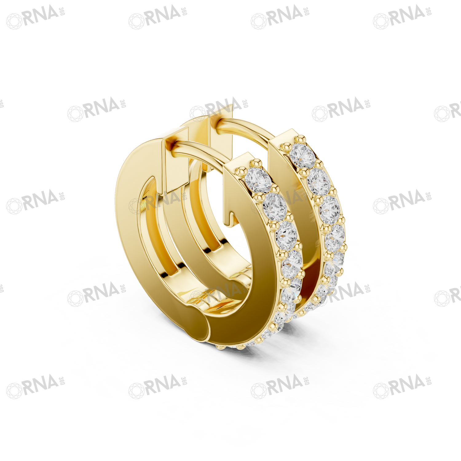 Orna Diamond Earring - HYER038