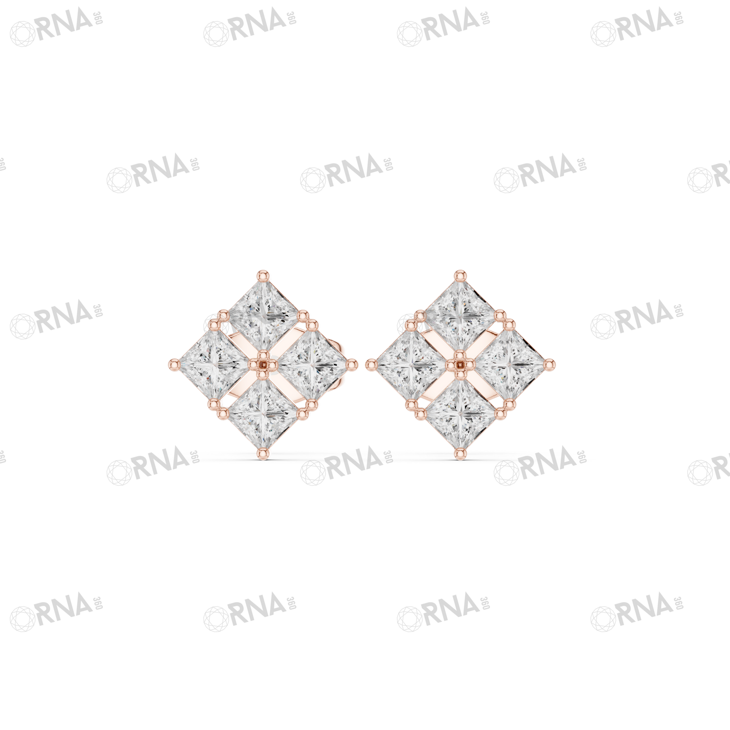 Orna Diamond Earring - HYER040