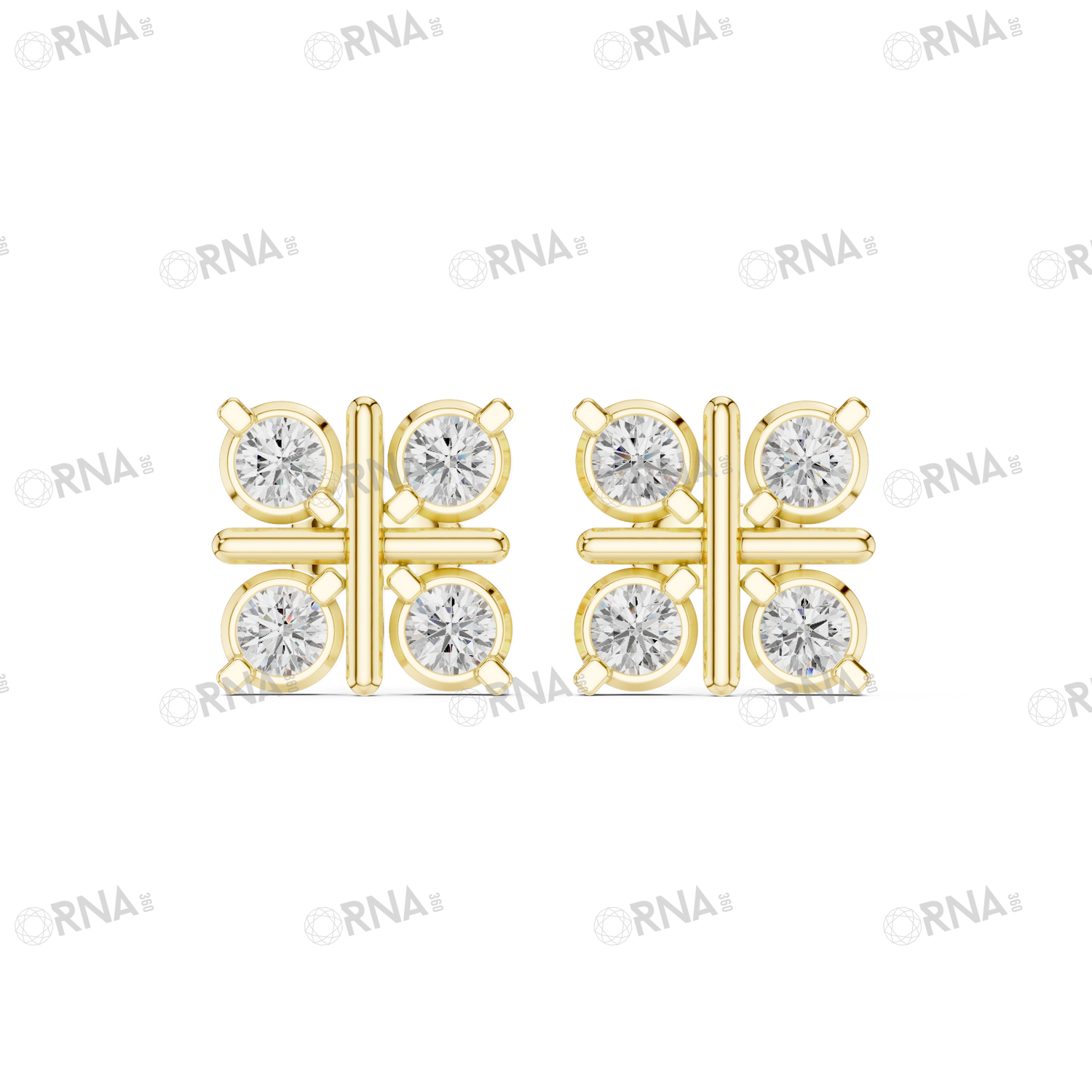 Orna Diamond Earring - HYER041