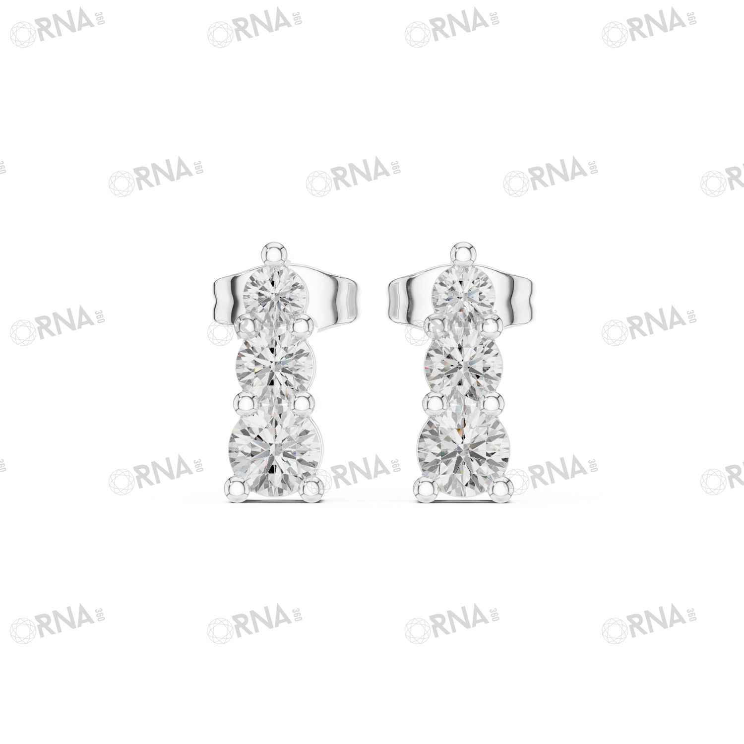 Orna Diamond Earring - HYER042