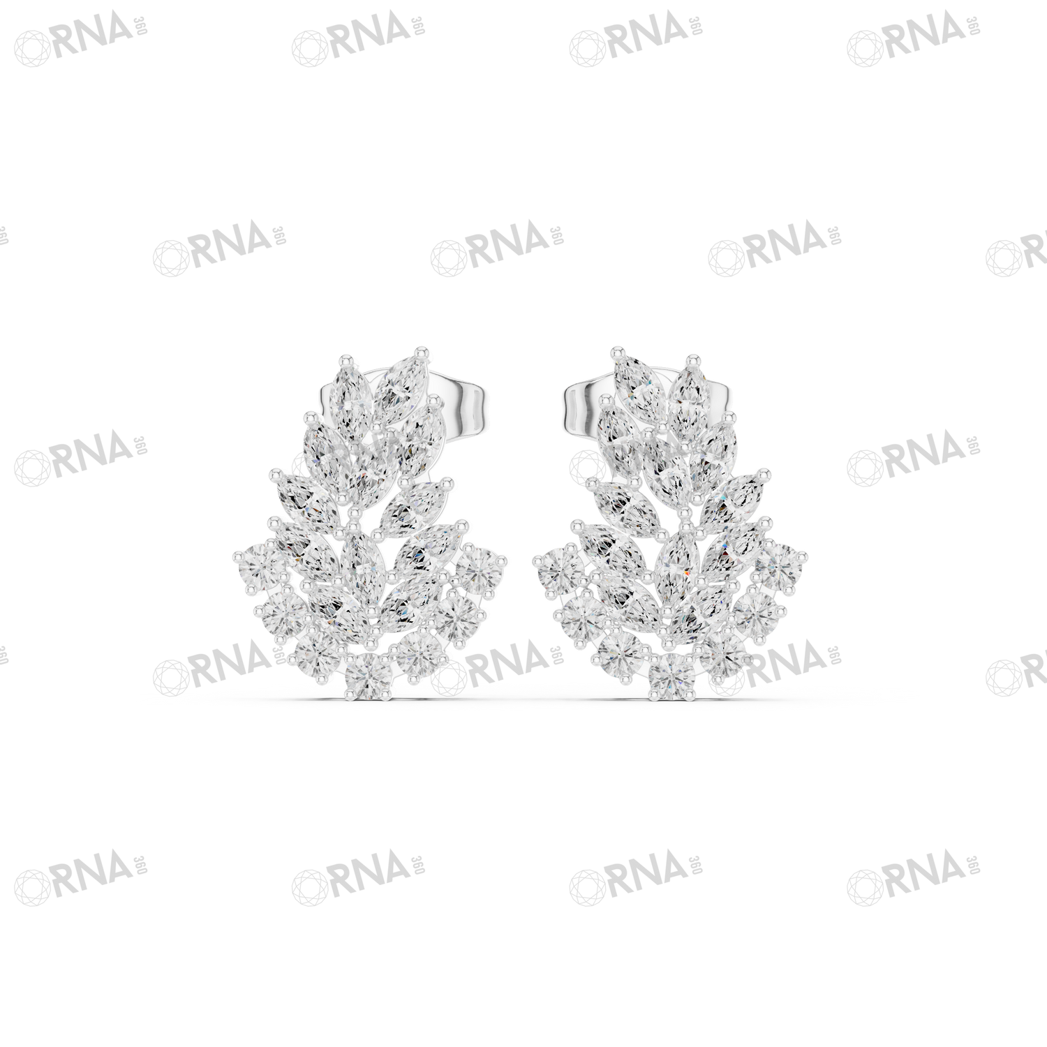Orna Diamond Earring - HYER043