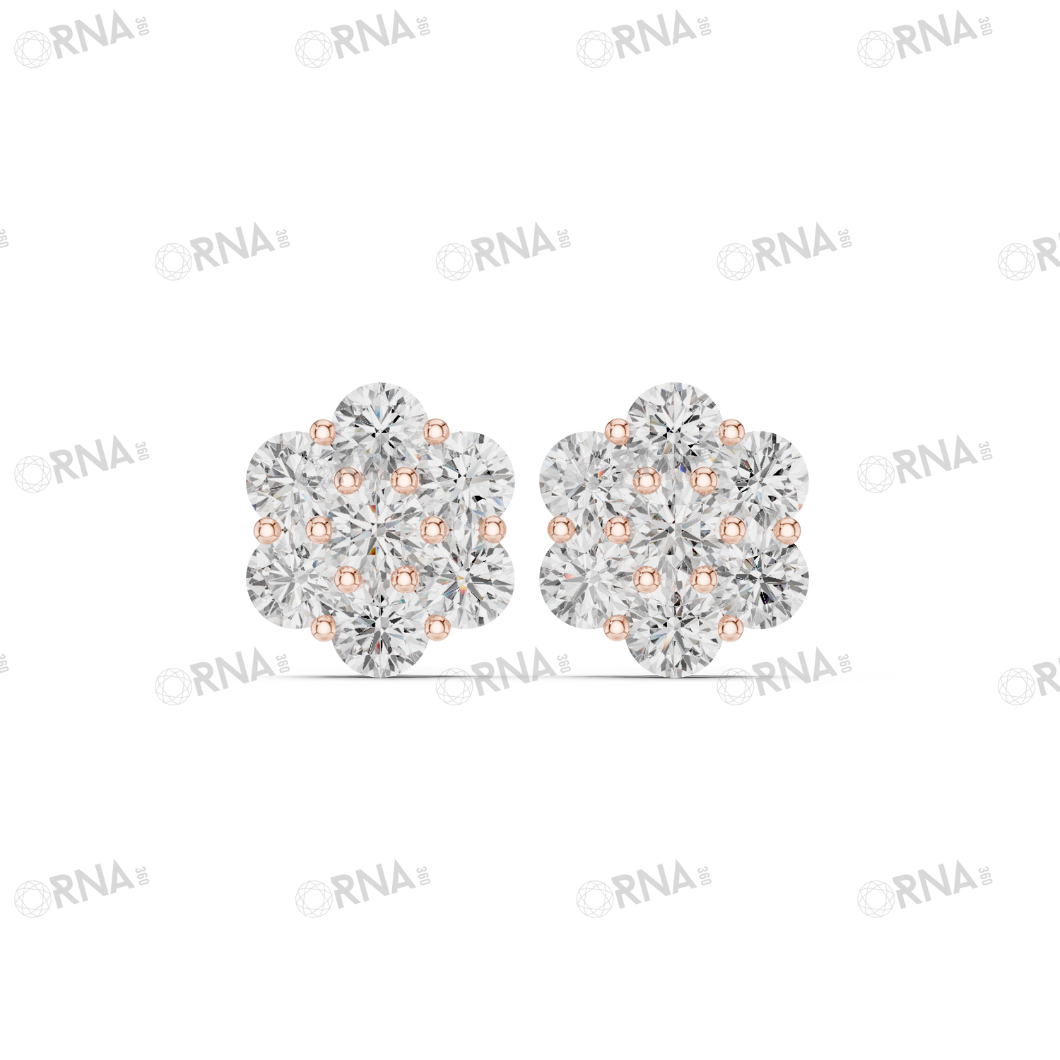 Orna Diamond Earring - HYER047