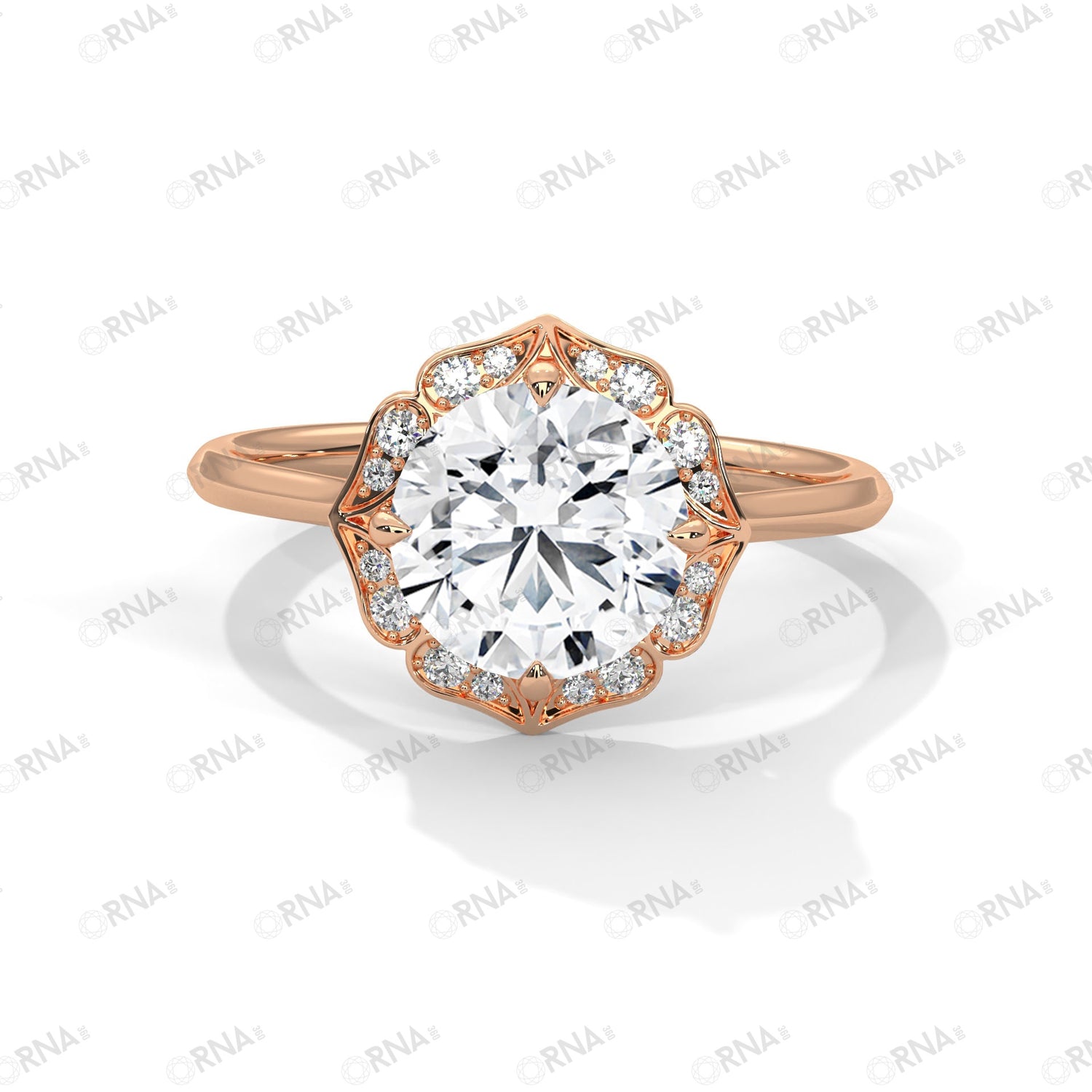 Orna Solitaire Ring - HYLR3019
