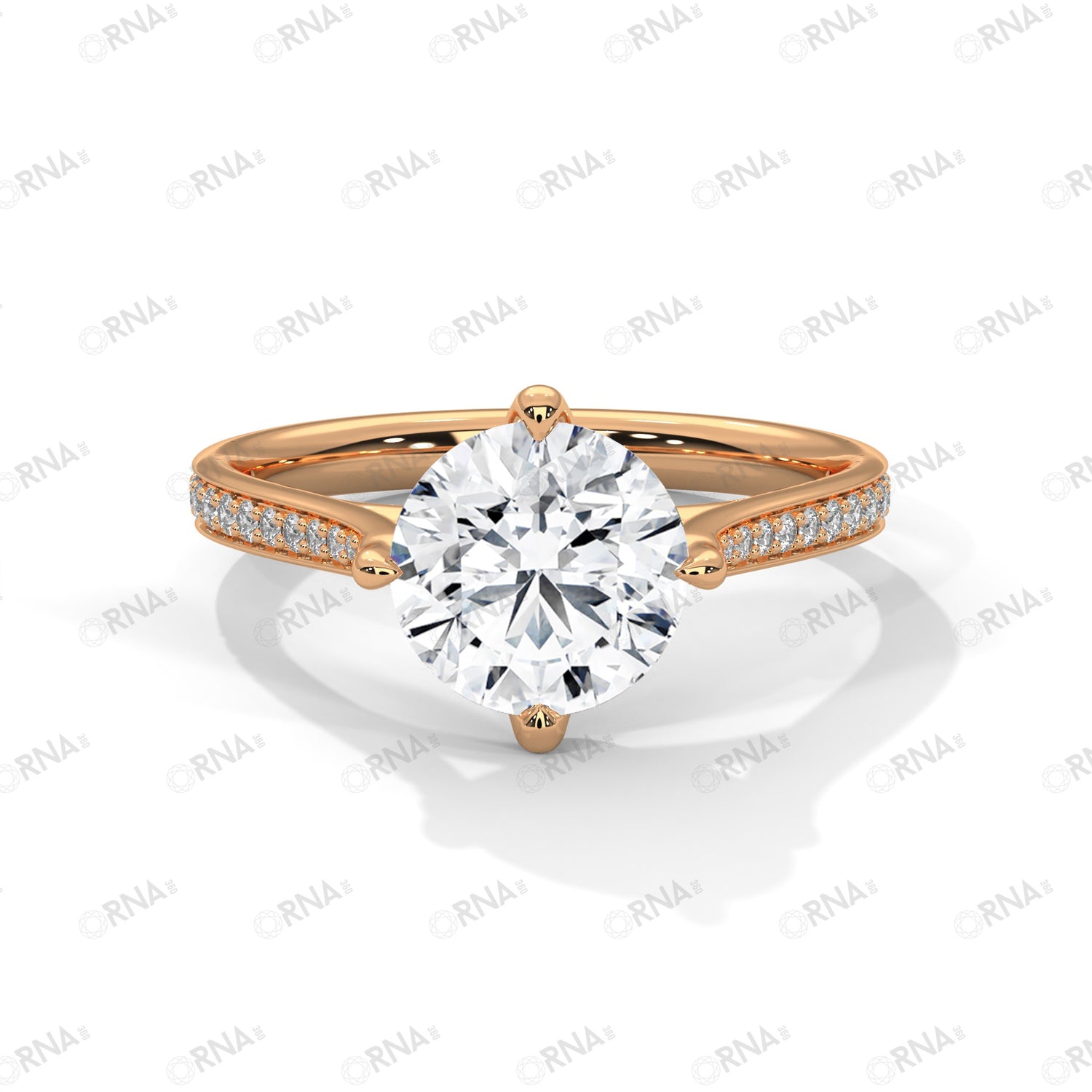 Orna Solitaire Ring - HYLR3029