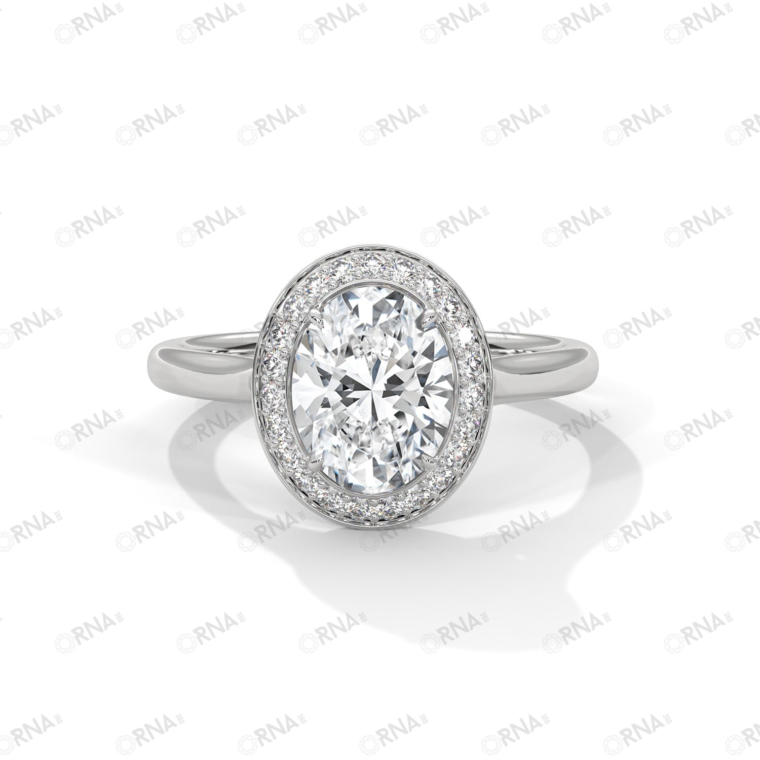 Orna Halo  Ring - HYLR3037