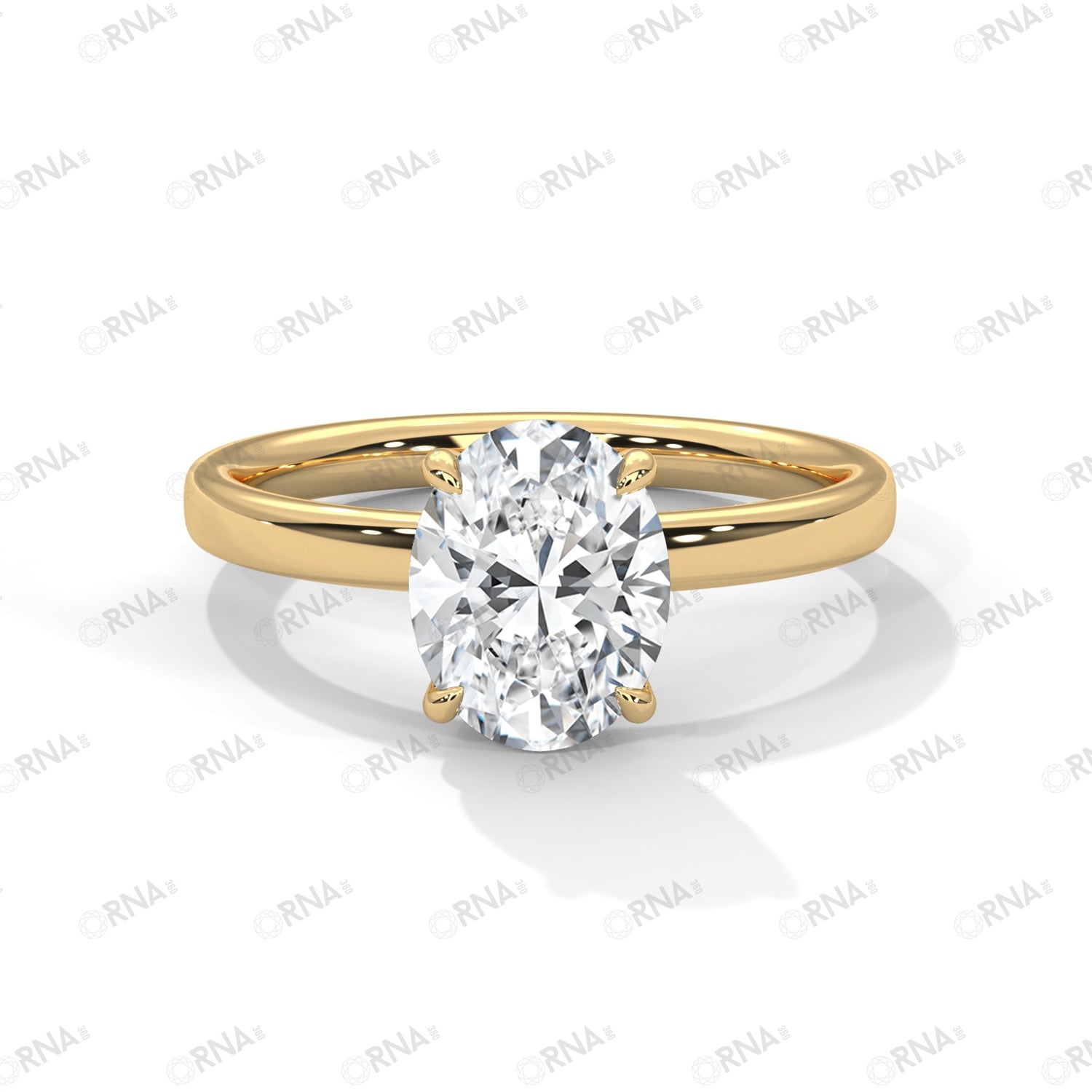 Orna Solitaire Ring - HYLR3044
