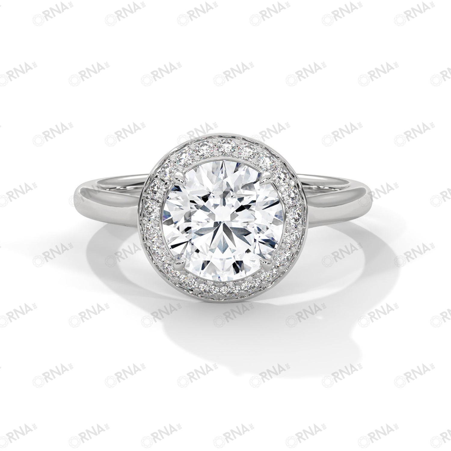 Orna Halo  Ring - HYLR3046