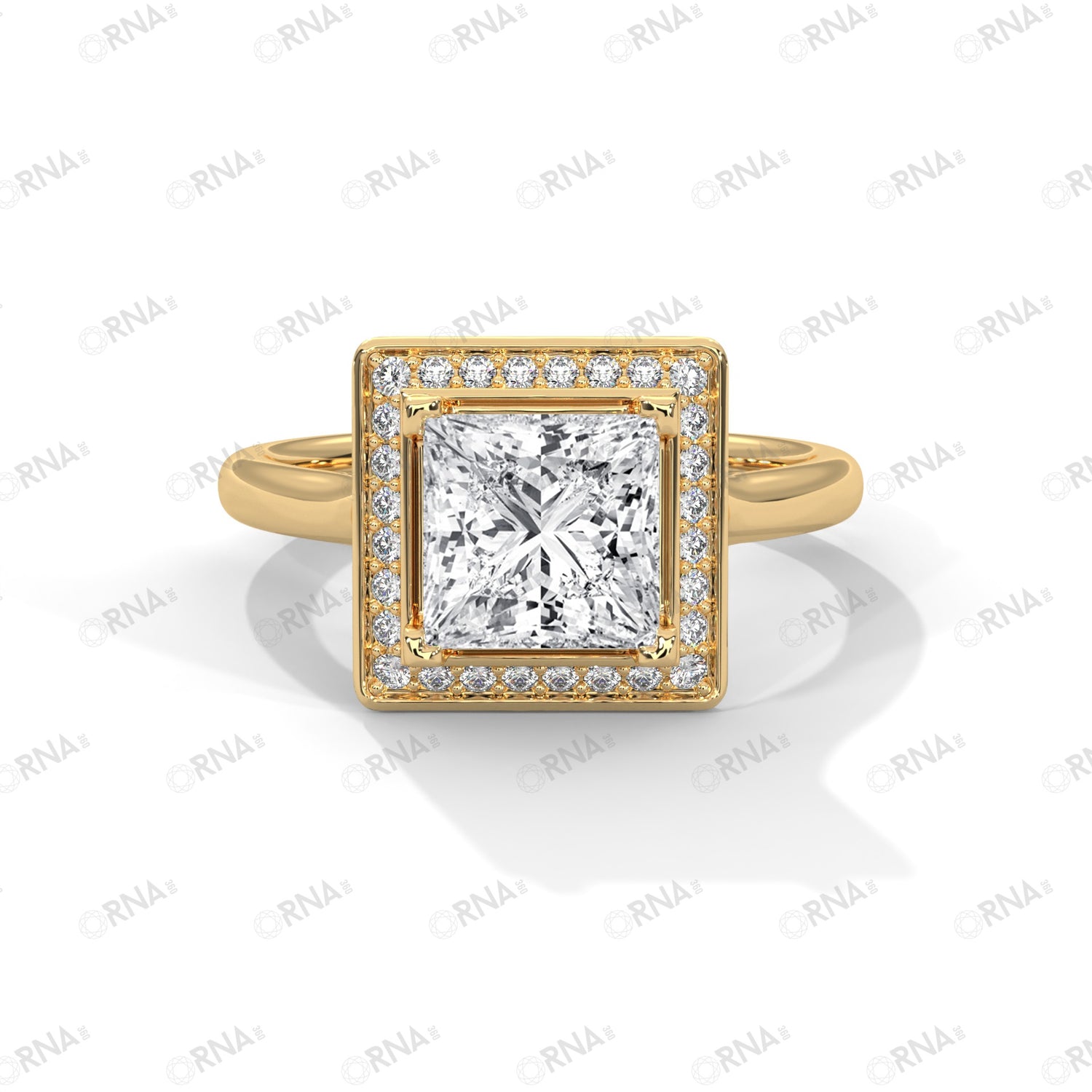 Orna Halo  Ring - HYLR3048