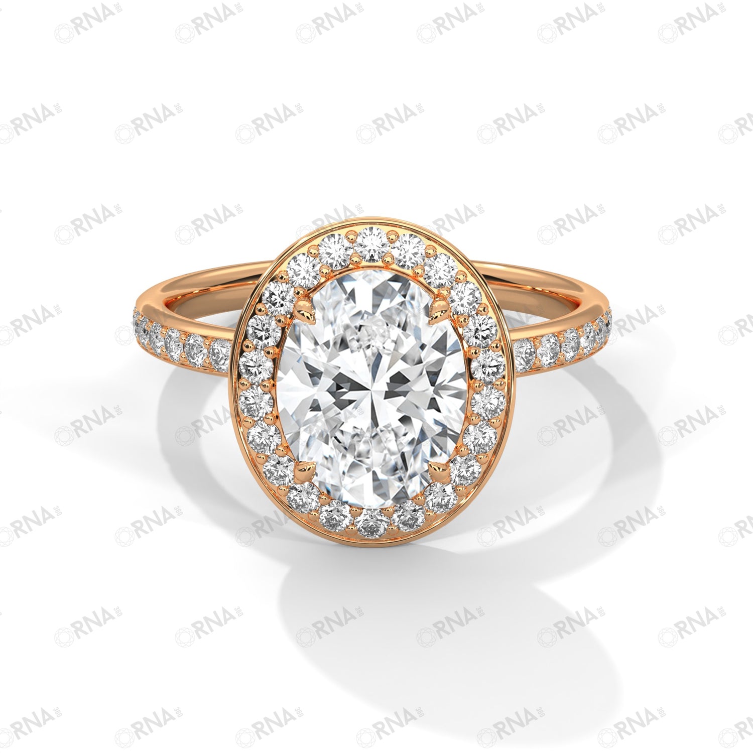Orna Halo  Ring - HYLR3054