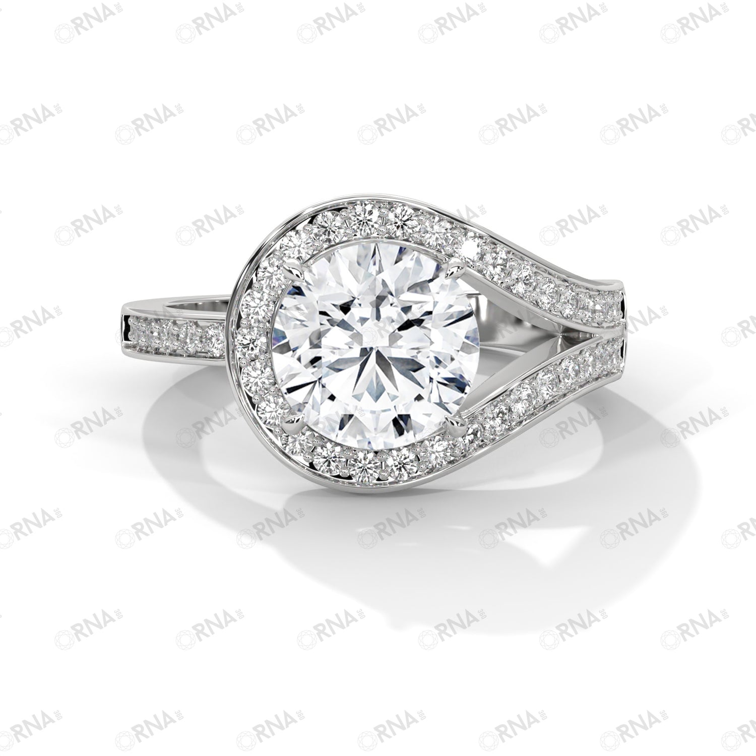 Orna Halo  Ring - HYLR3056
