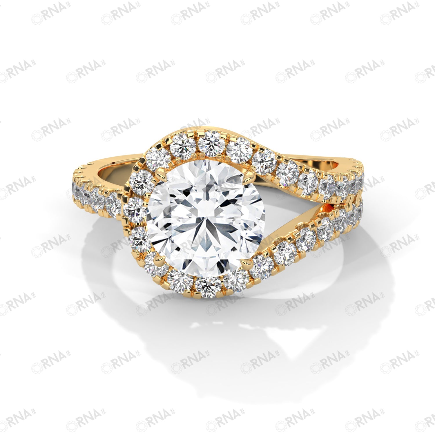 Orna Halo  Ring - HYLR3057