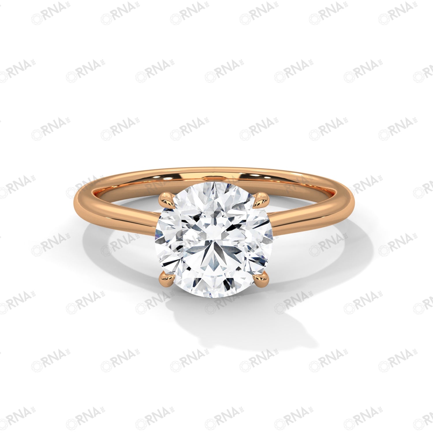 Orna Solitaire Ring - HYLR3069