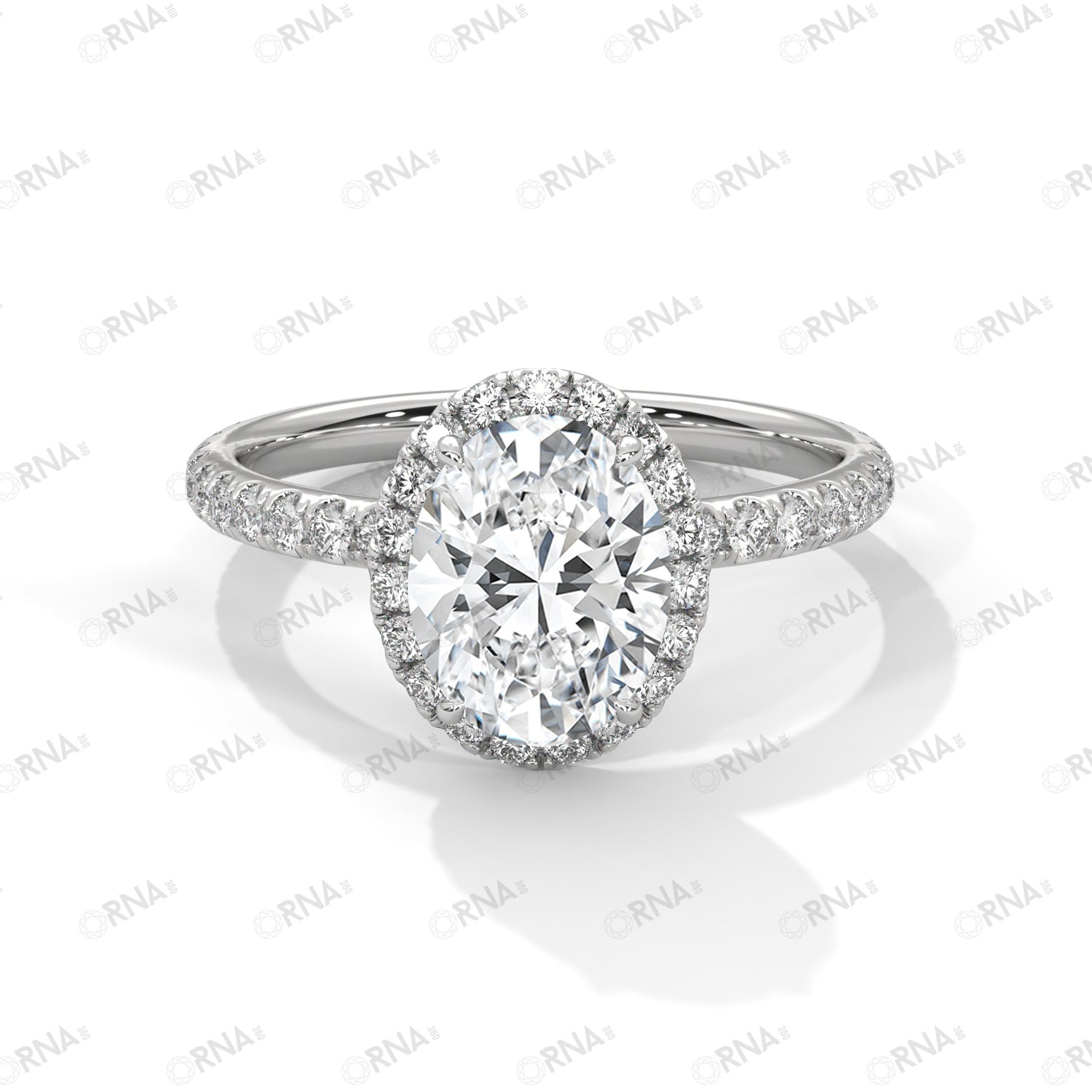 Orna Halo Ring - HYLR3072