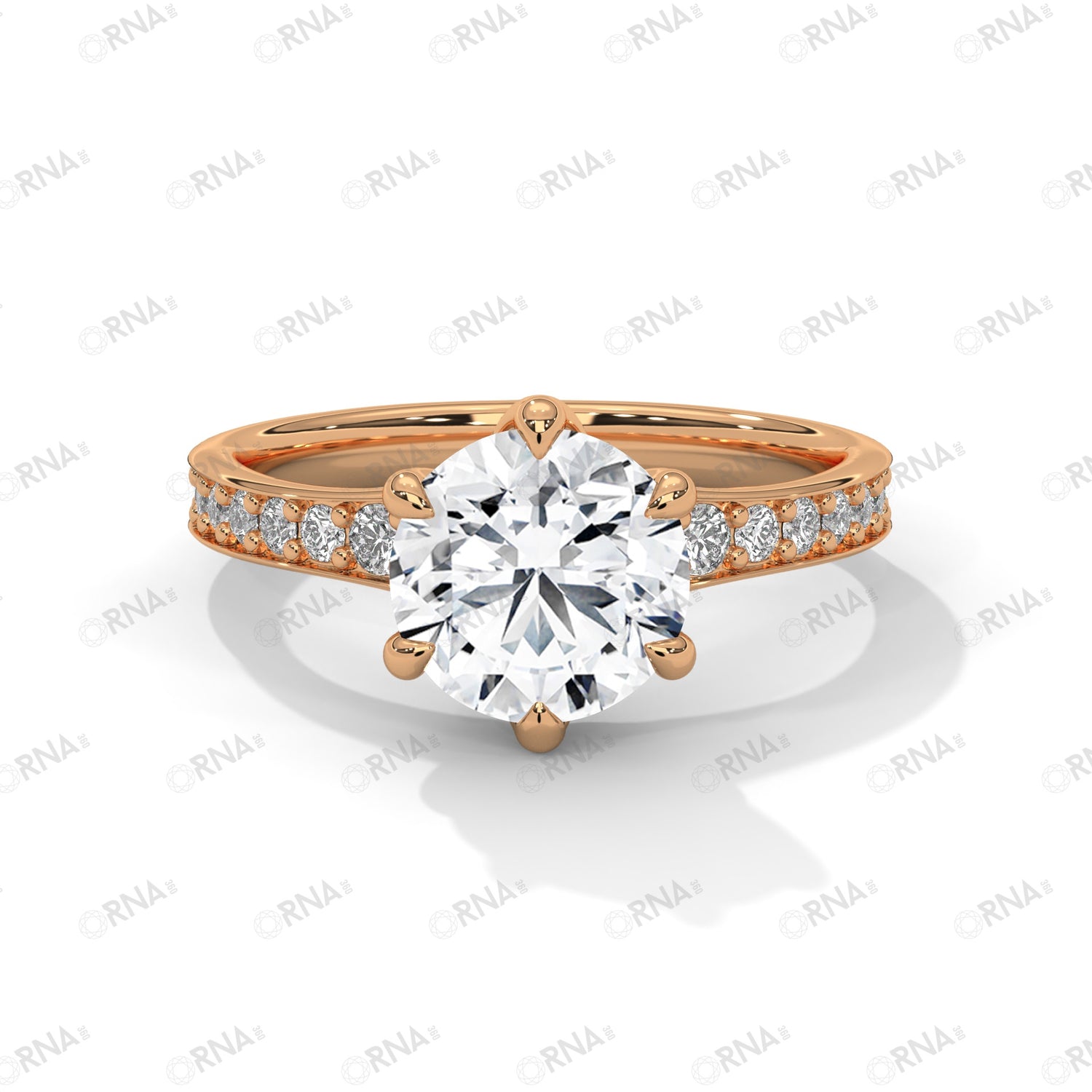 Orna Solitaire Ring - HYLR3078