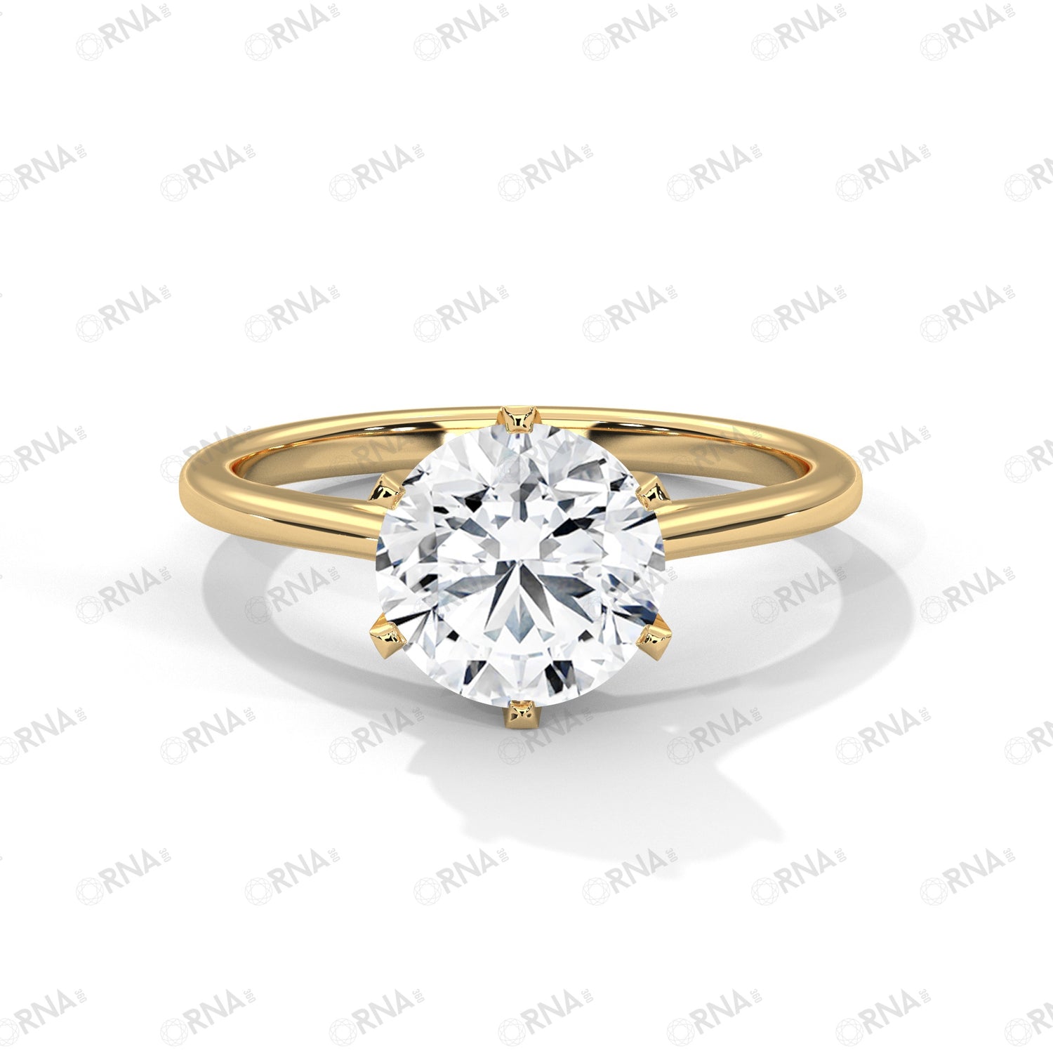 Orna Solitaire Ring - HYLR3111