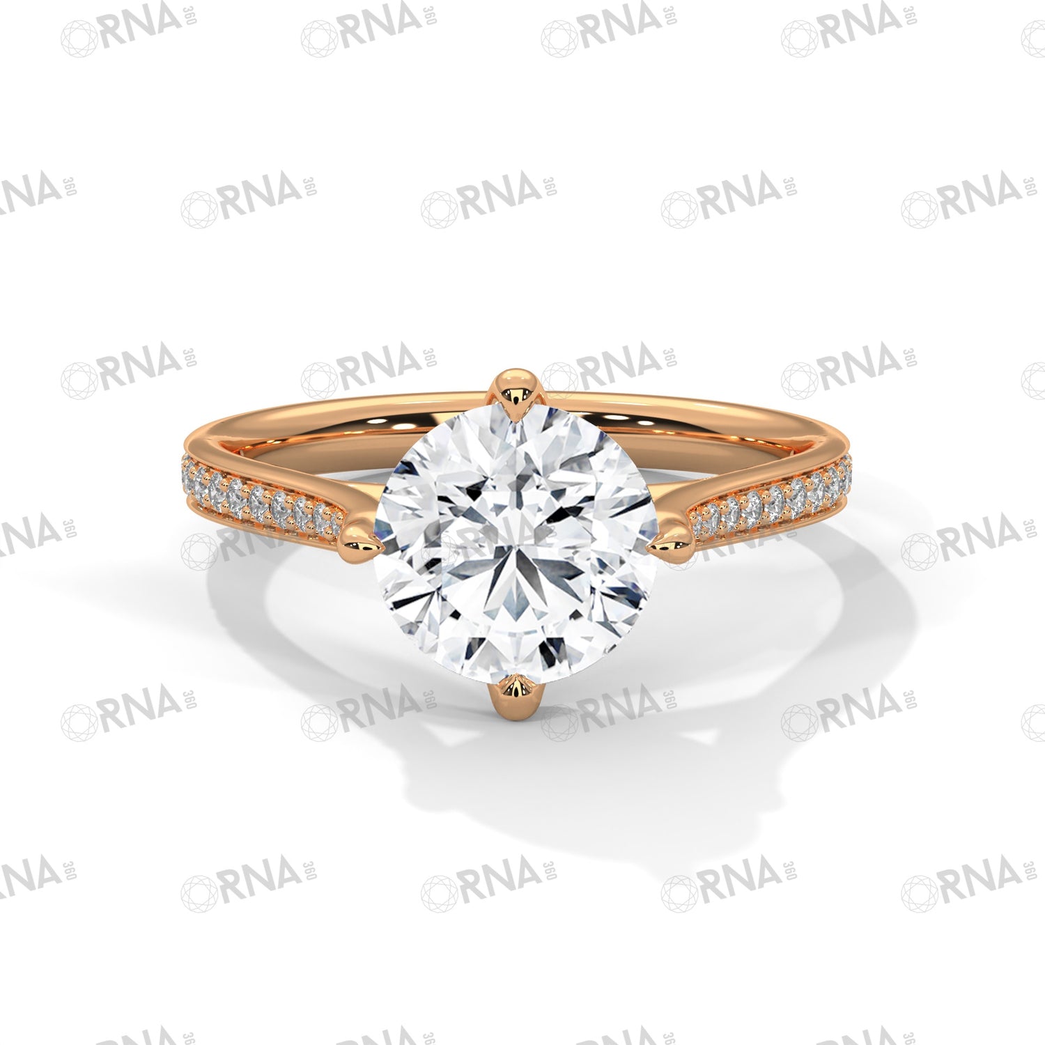 Orna Solitaire Ring - HYLR3155