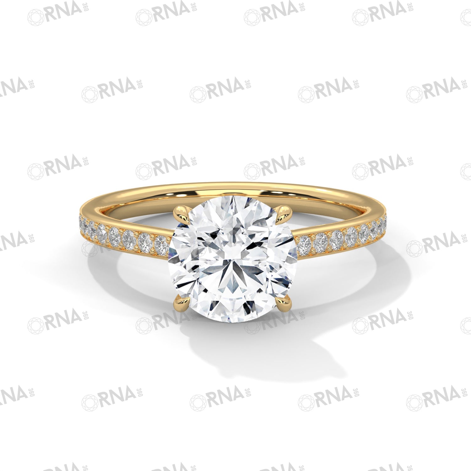 Orna Solitaire Ring - HYLR3169