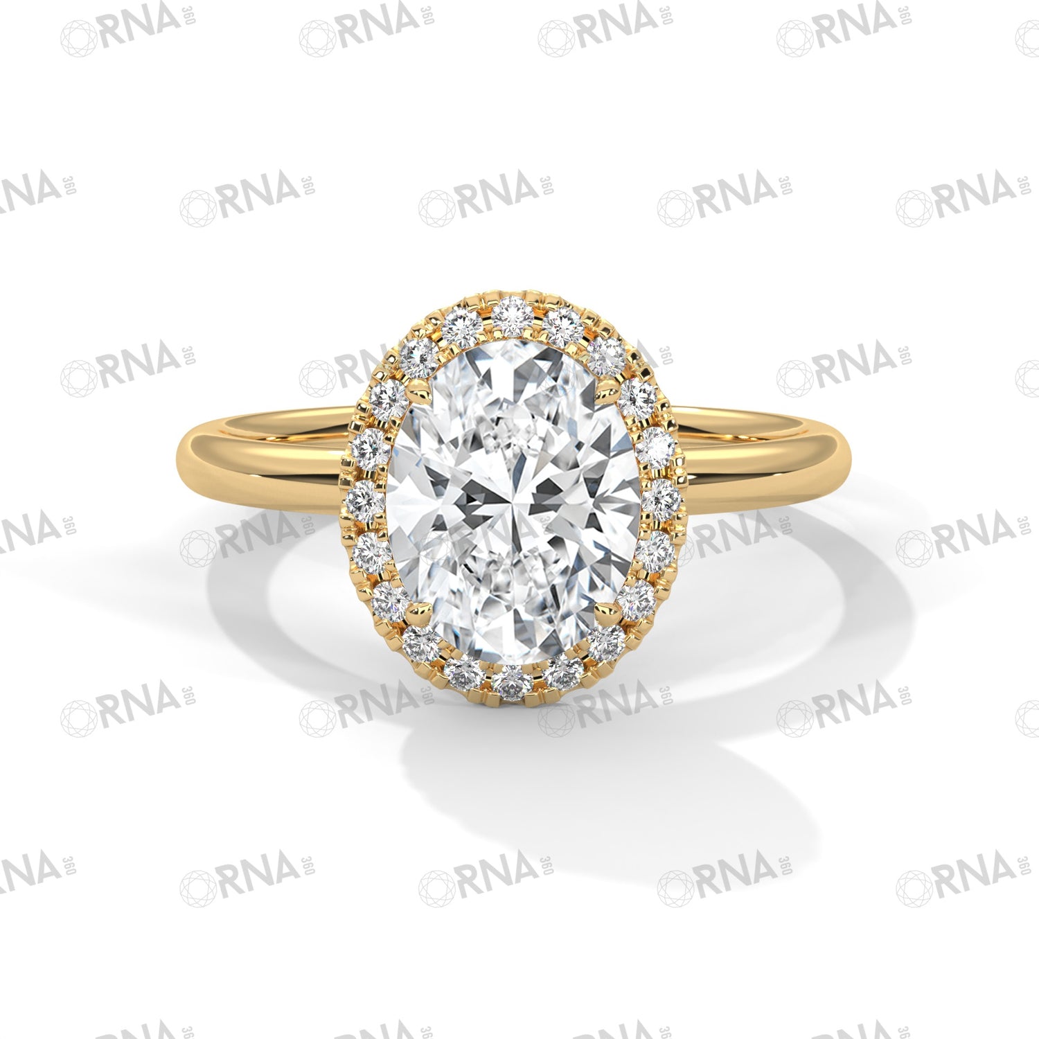 Orna Solitaire Ring - HYLR3176
