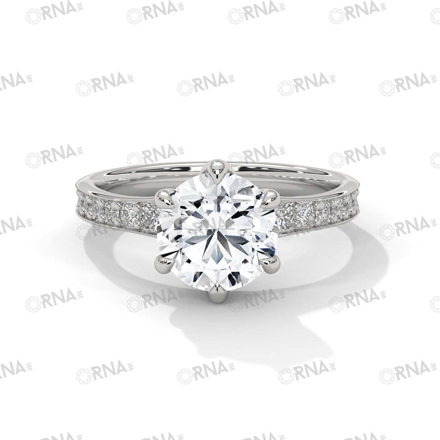 Orna Solitaire Ring - HYLR3178