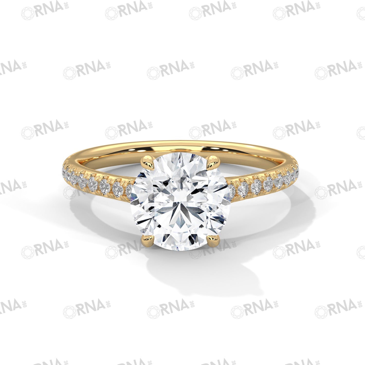 Orna Solitaire Ring - HYLR3179