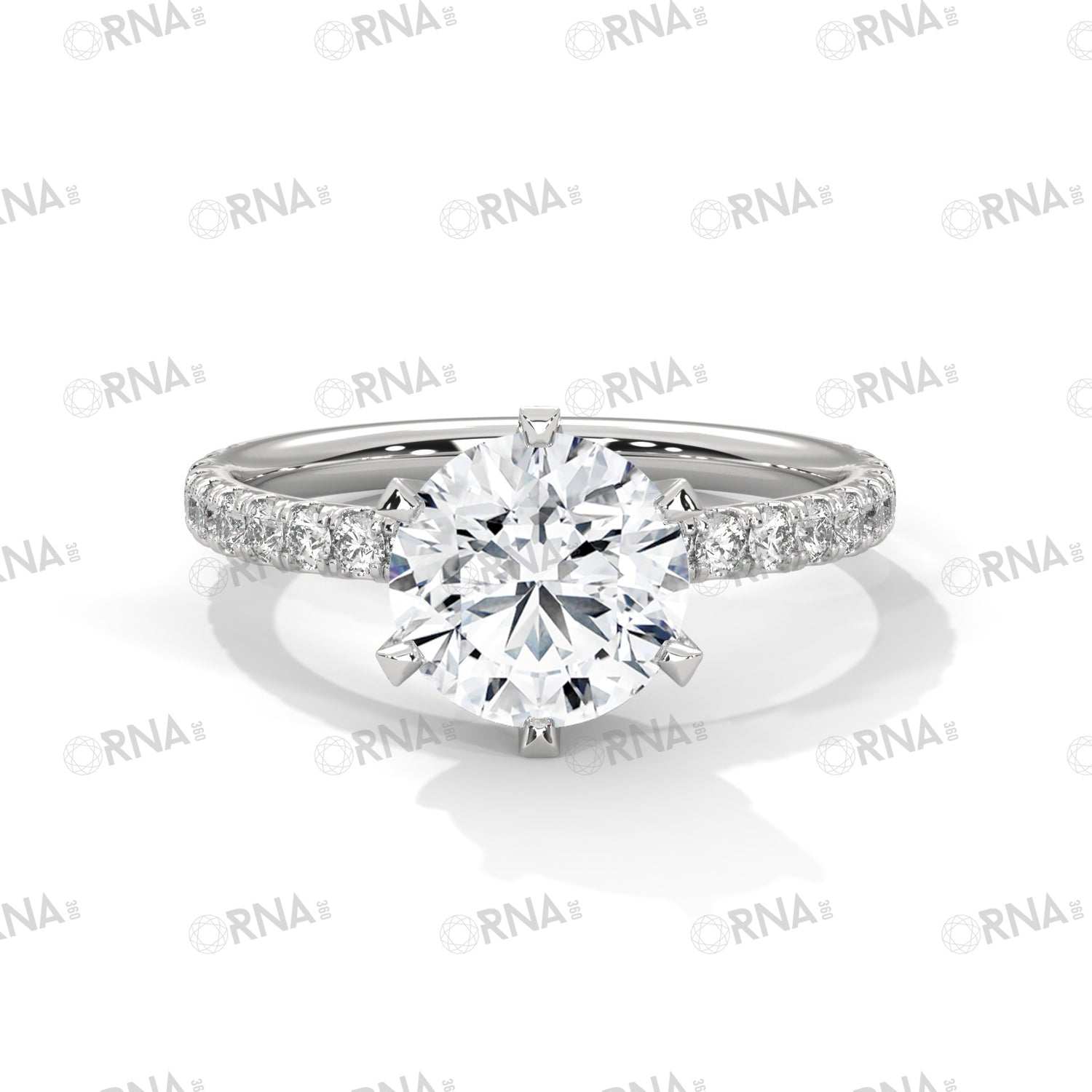 Orna Solitaire Ring - HYLR3188