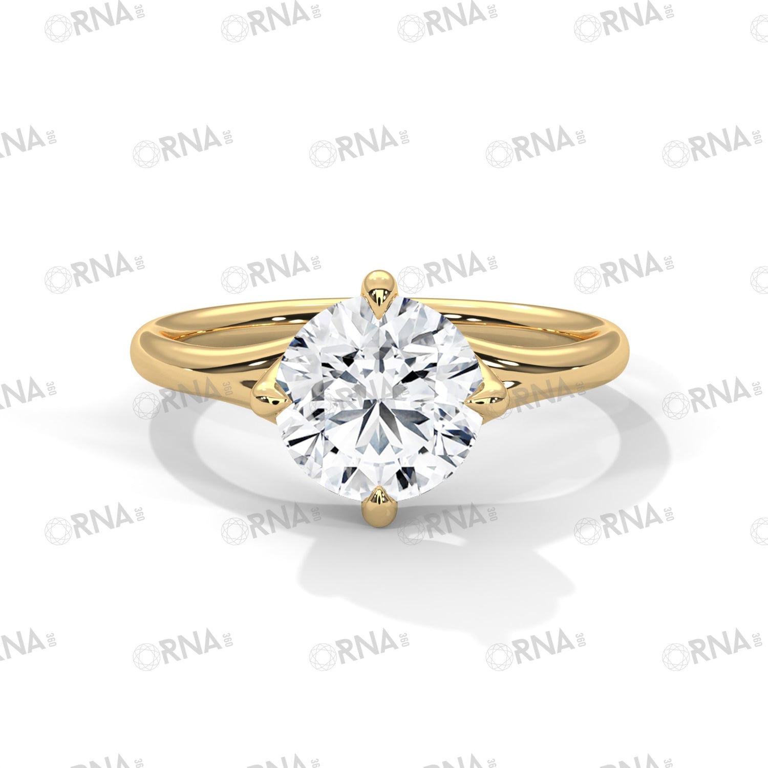 Orna Solitaire Ring - HYLR3196