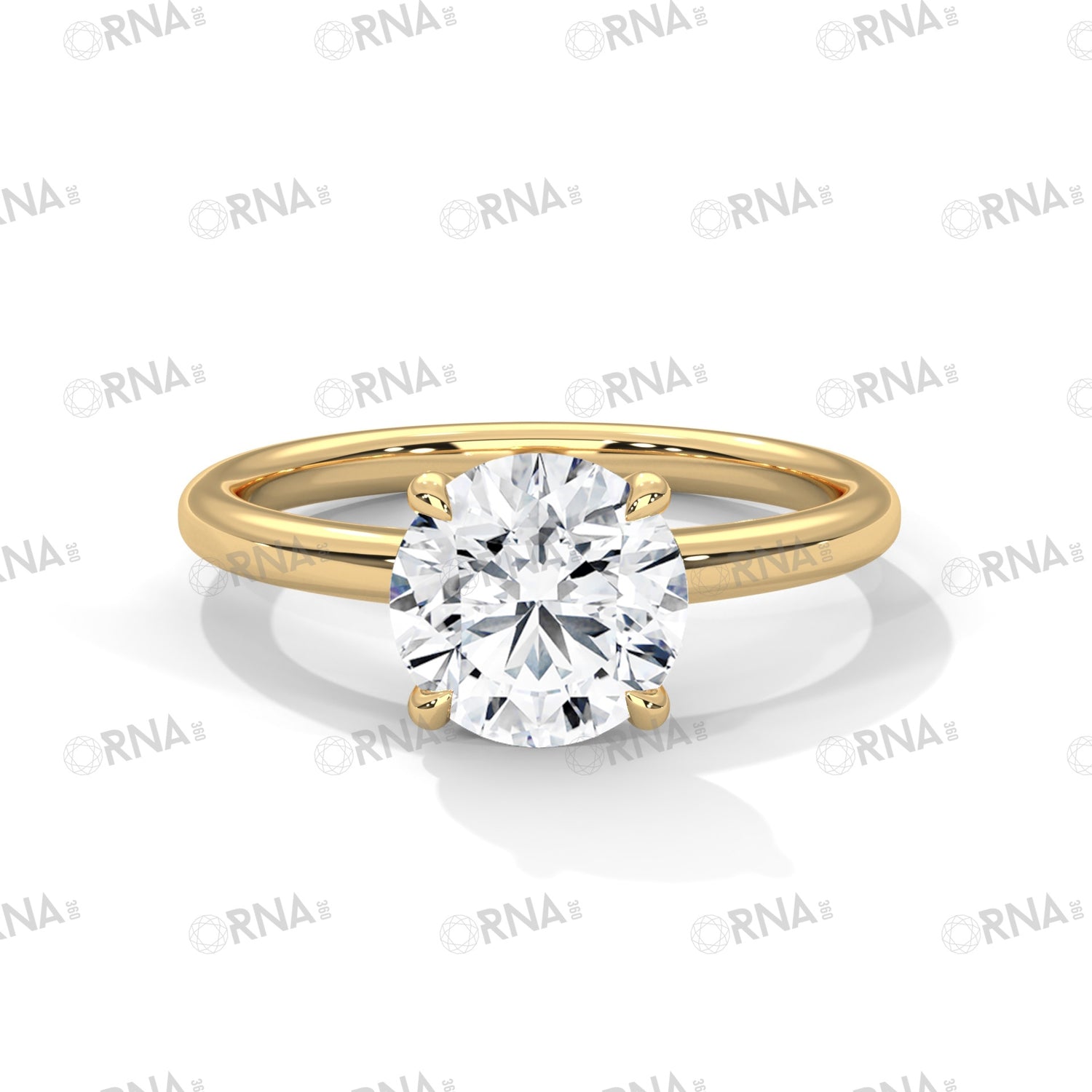 Orna Solitaire Ring - HYLR3198
