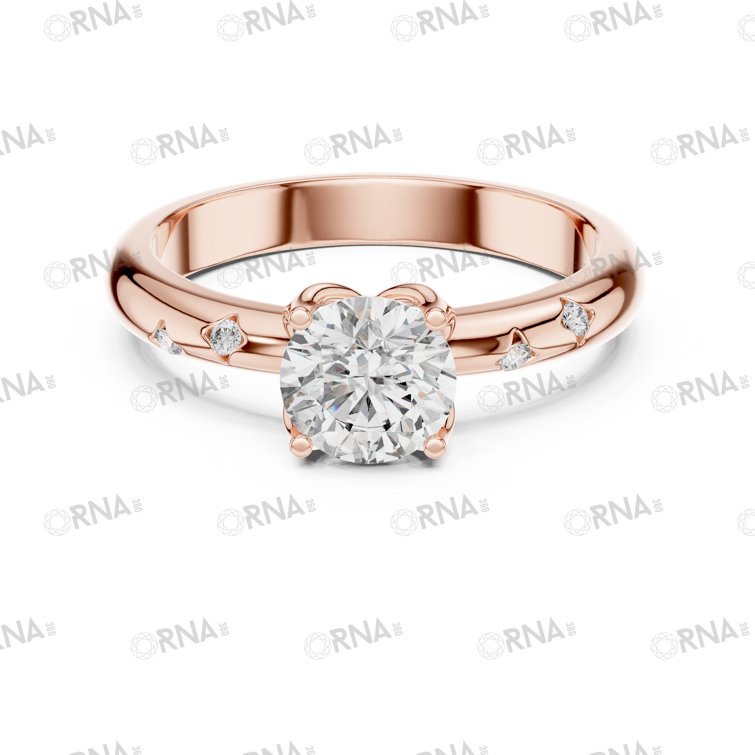 Orna Solitaire Ring - HYLR3223