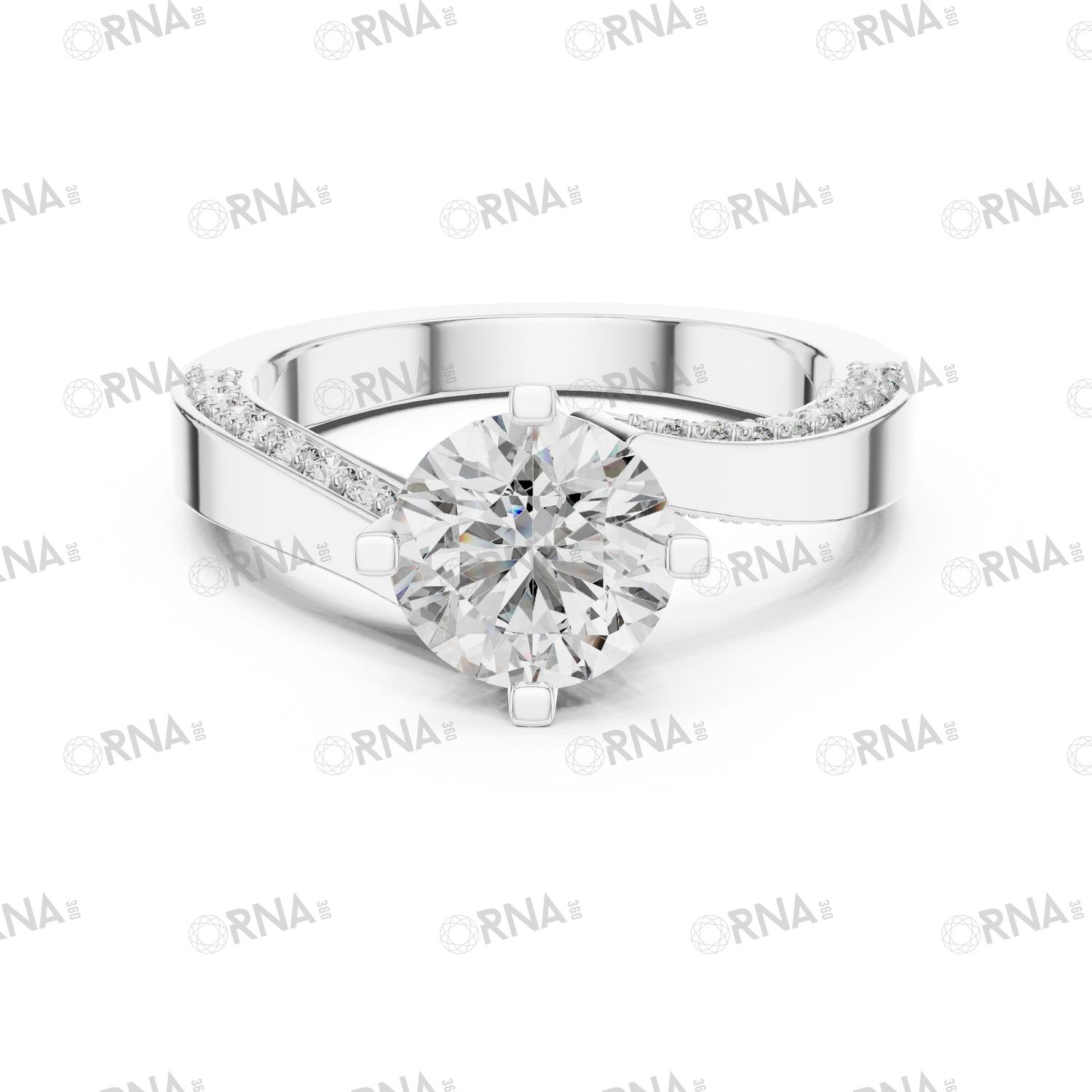Orna Solitaire Ring - HYLR3224