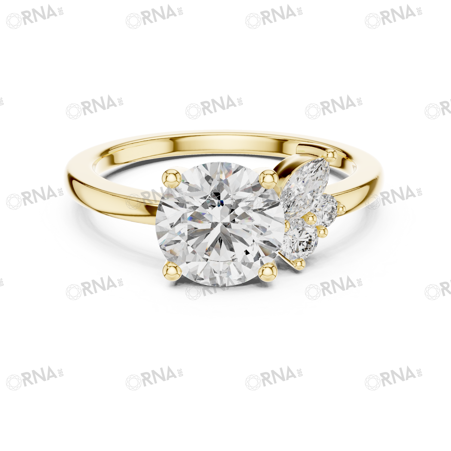 Orna Solitaire Ring - HYLR3245