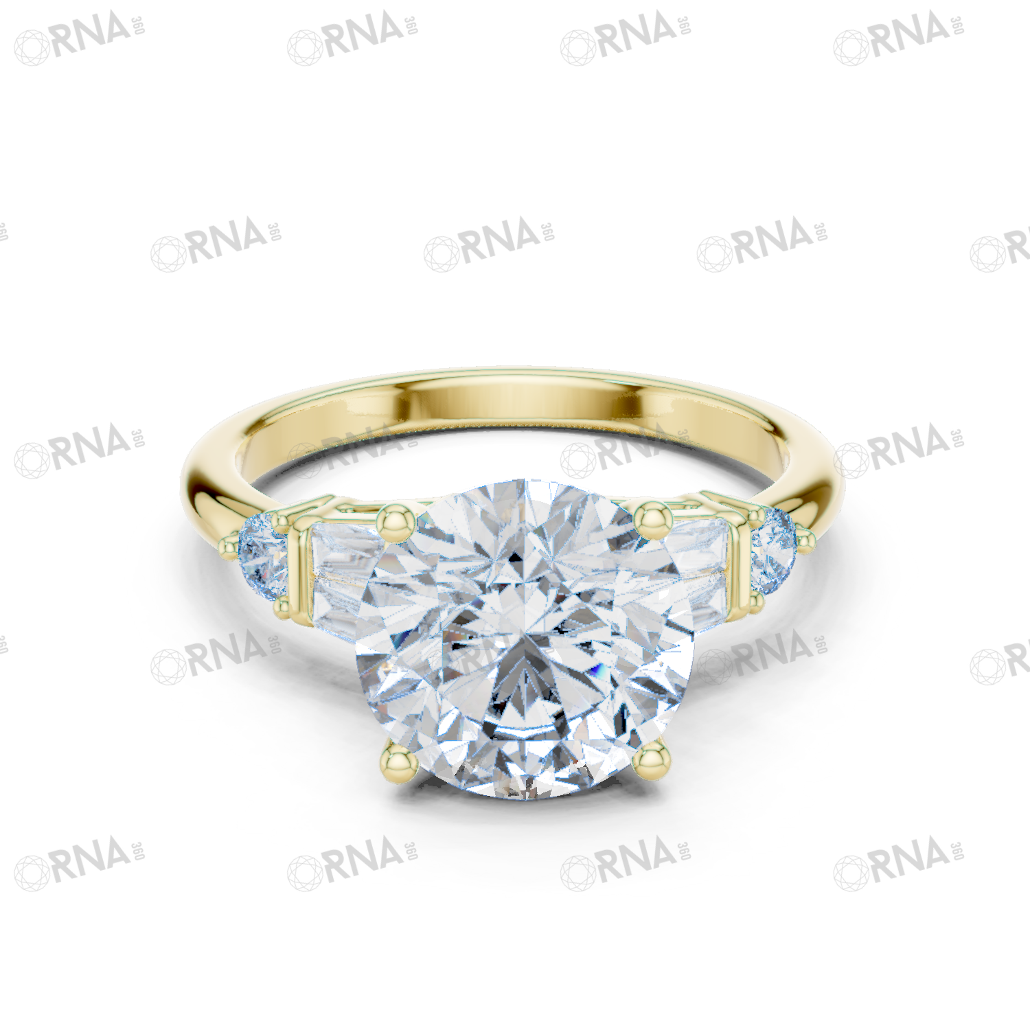 Orna Solitaire Ring - HYLR3249