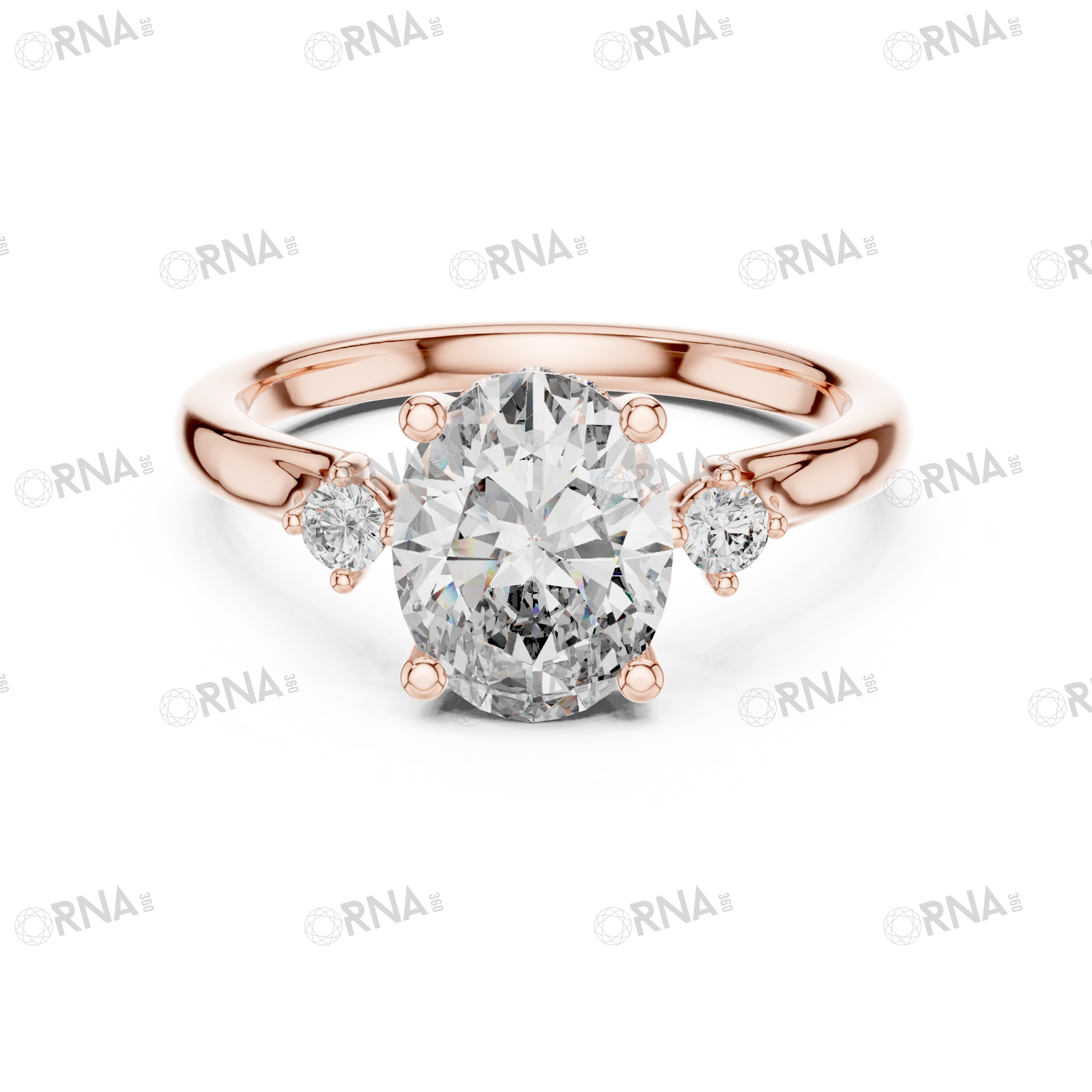 Orna Solitaire Ring - HYLR3256