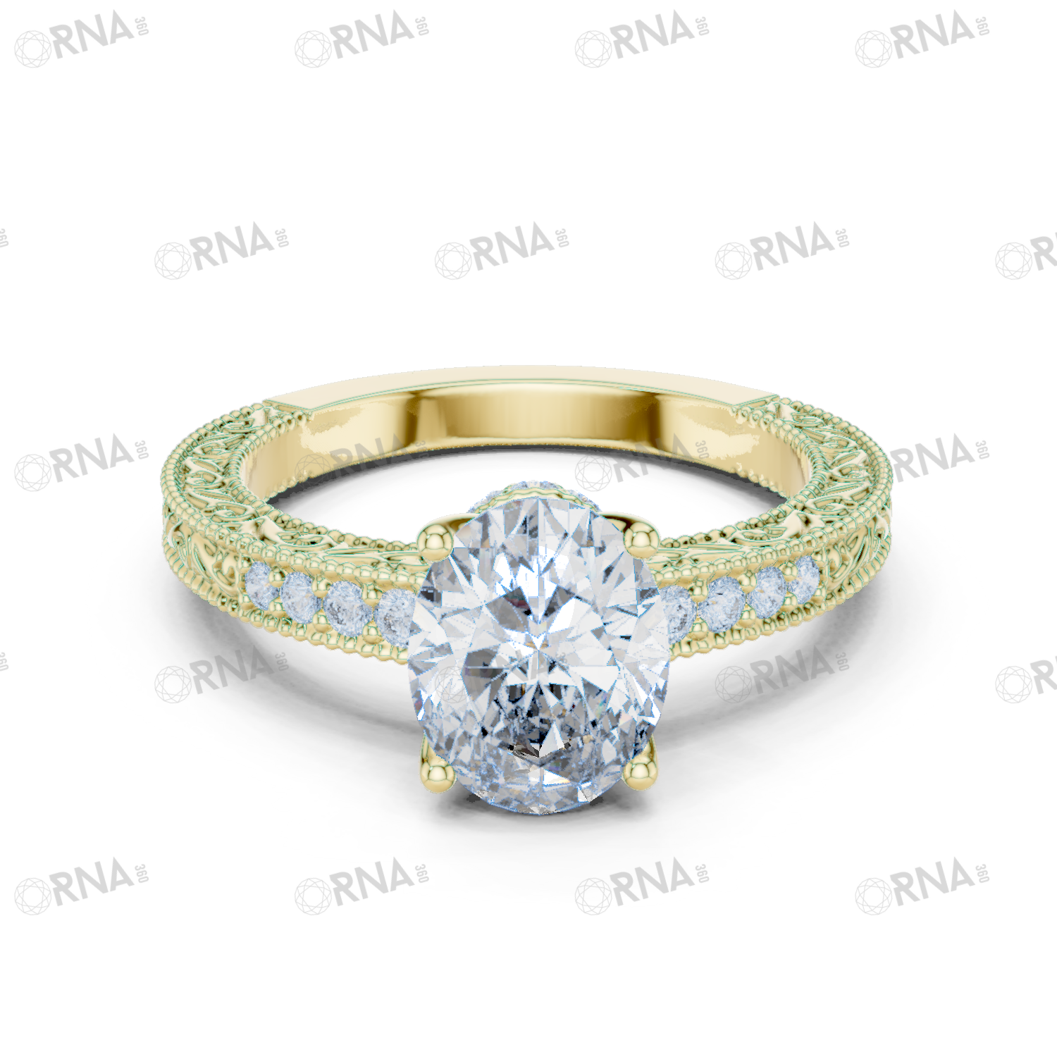 Orna Solitaire Ring - HYLR3258