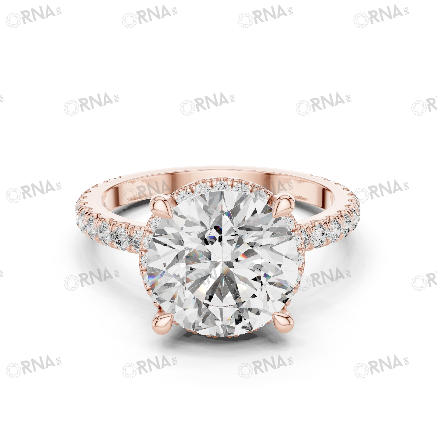 Orna Solitaire Ring - HYLR3264