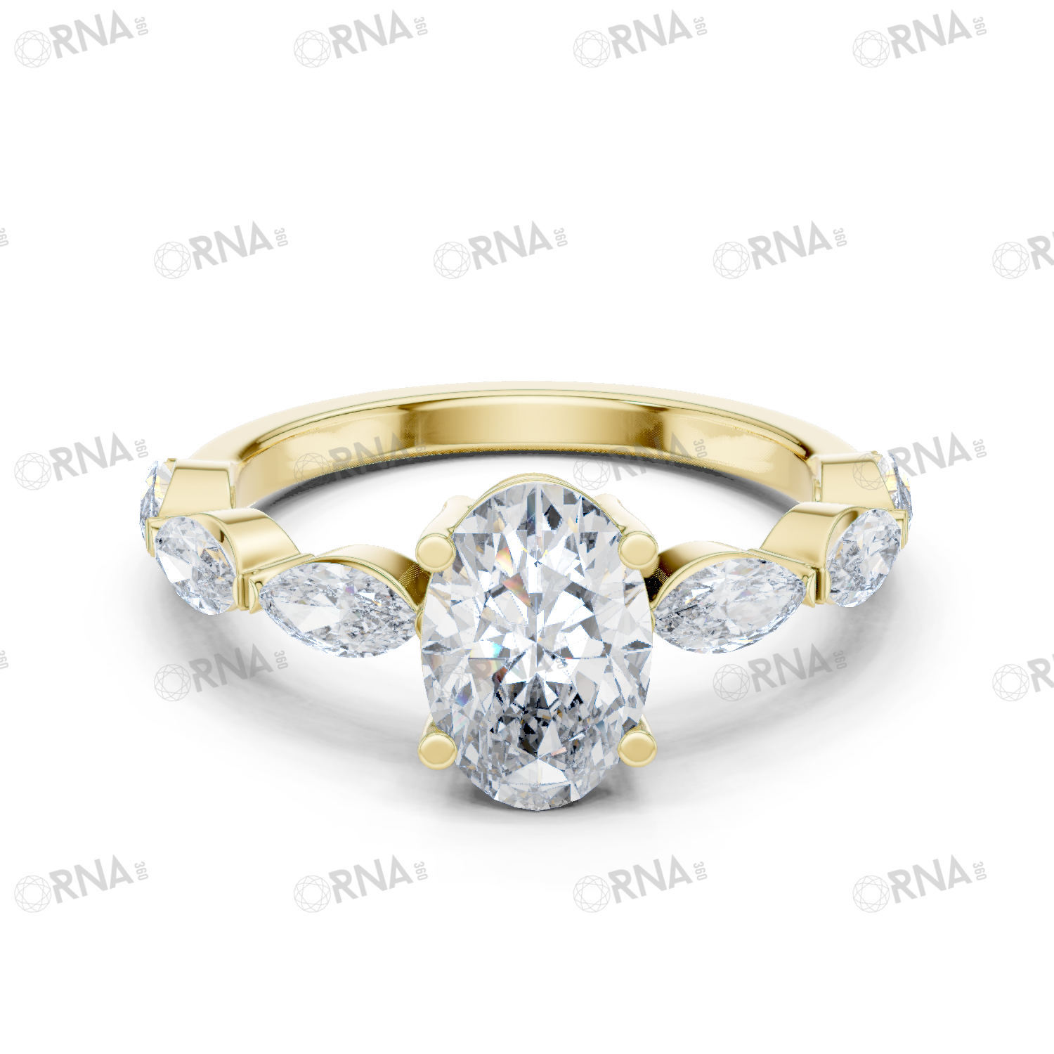 Orna Solitaire Ring - HYLR3272