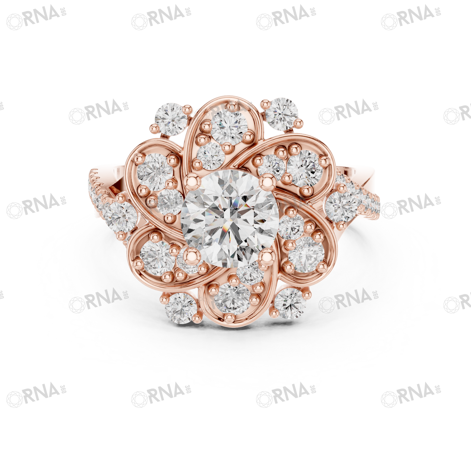 Orna Solitaire Ring - HYLR3279