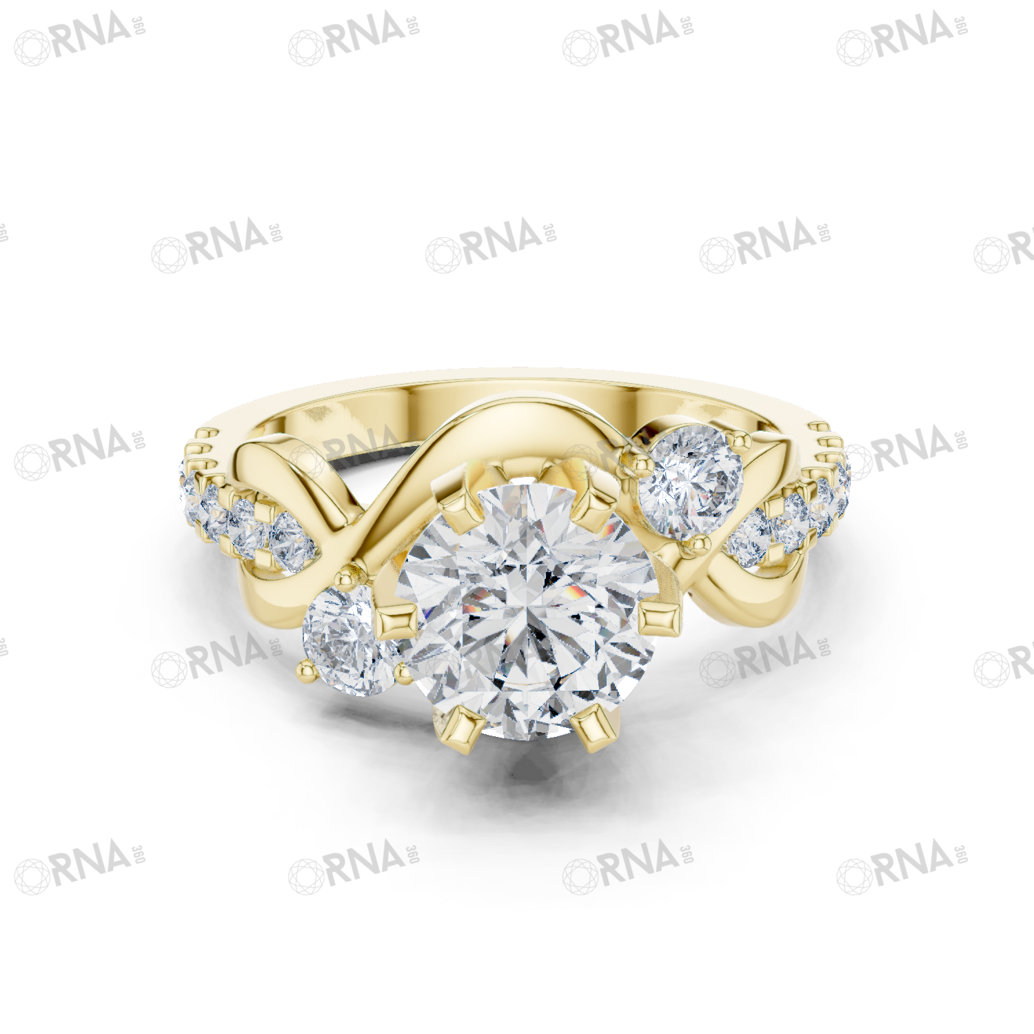 Orna Solitaire Ring - HYLR3280