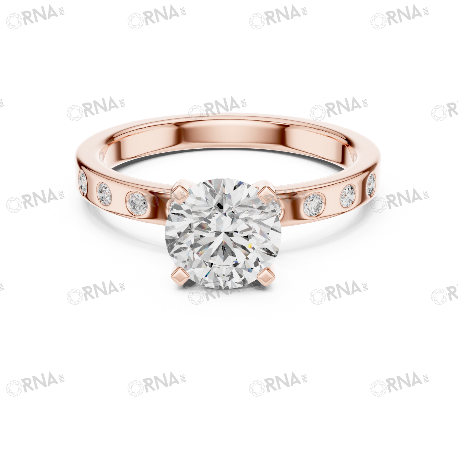 Orna Solitaire Ring - HYLR3281
