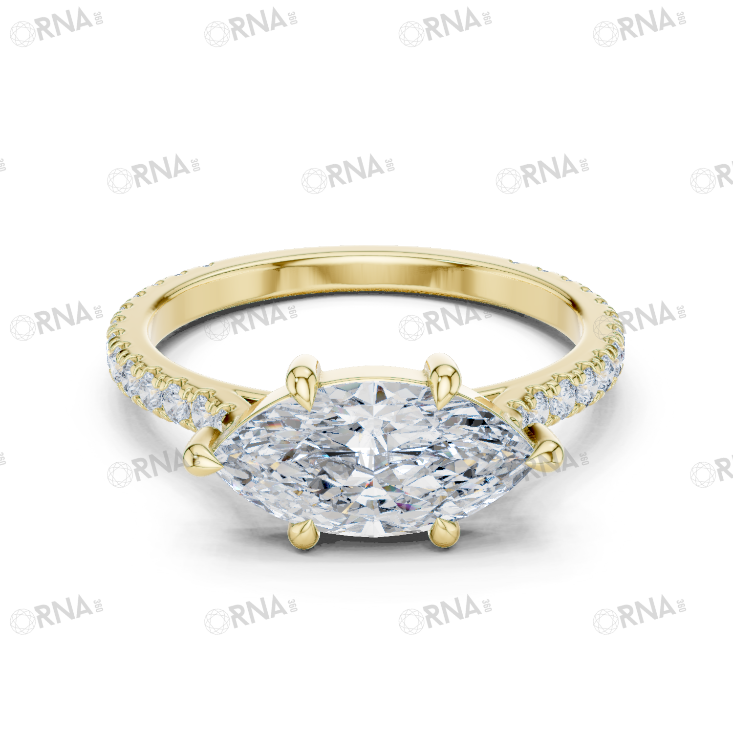 Orna Solitaire Ring - HYLR3294