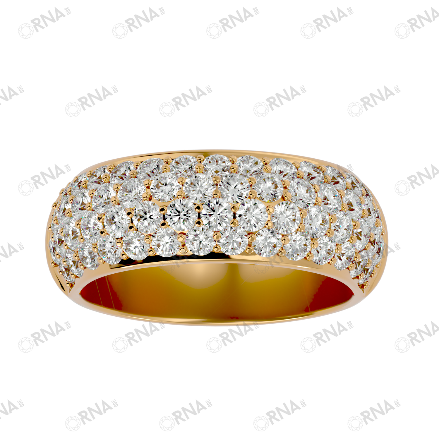 Orna Diamond Wedding Bands - HYLR371